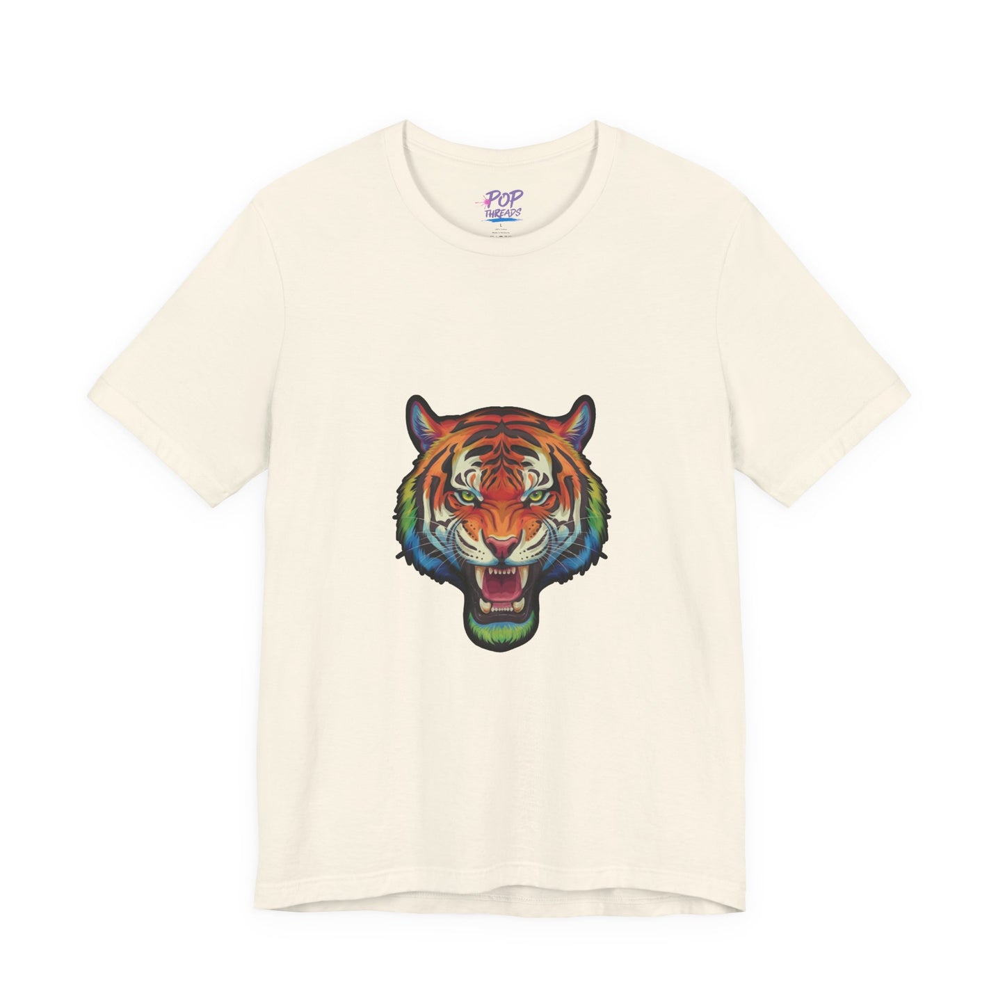 Colorful Rainbow Tiger Tee