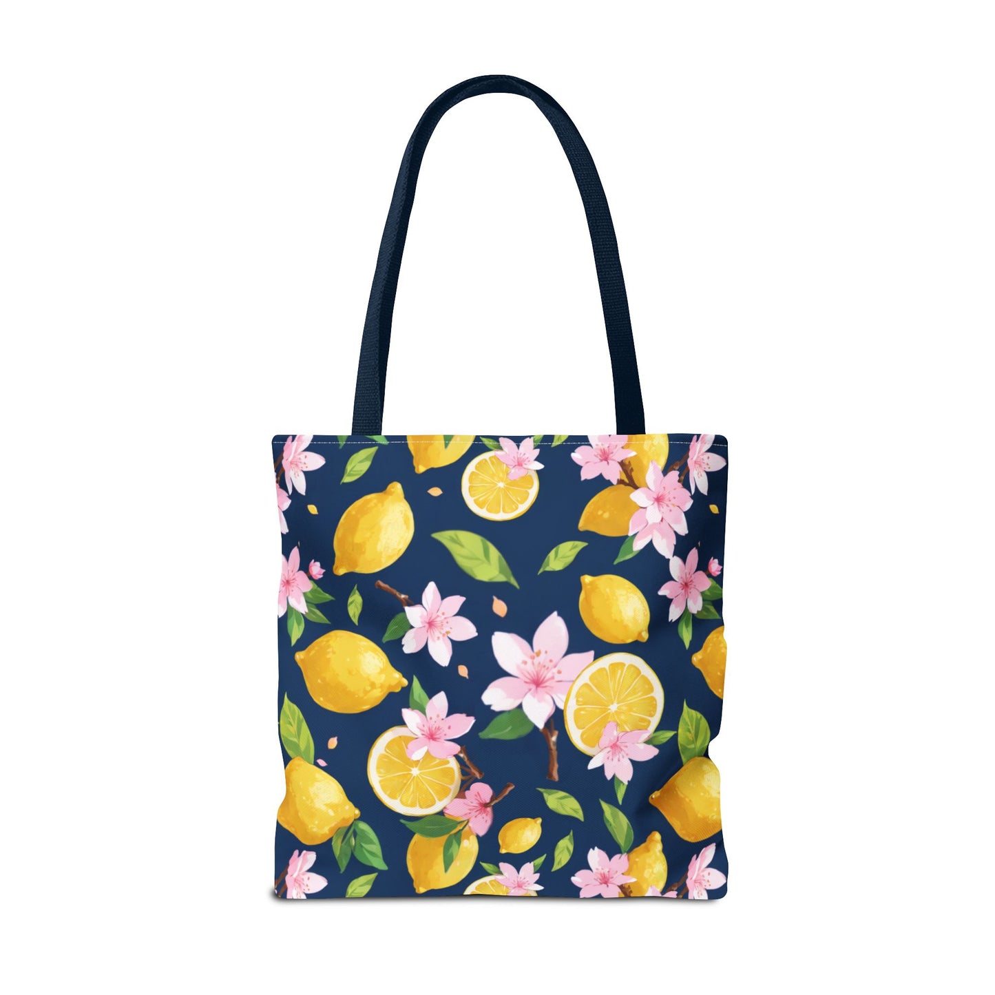 Lemon and cherry blossom Tote Bag