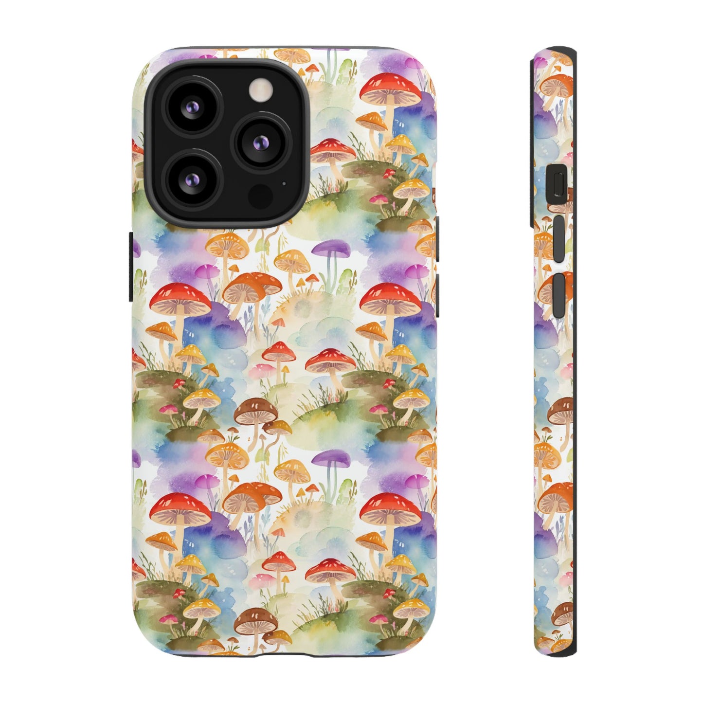 Mushroom Phone Case | Shroom Phone Cover | Hippie Themed Phone Case | Cute mushroom Pattern | Tough Case