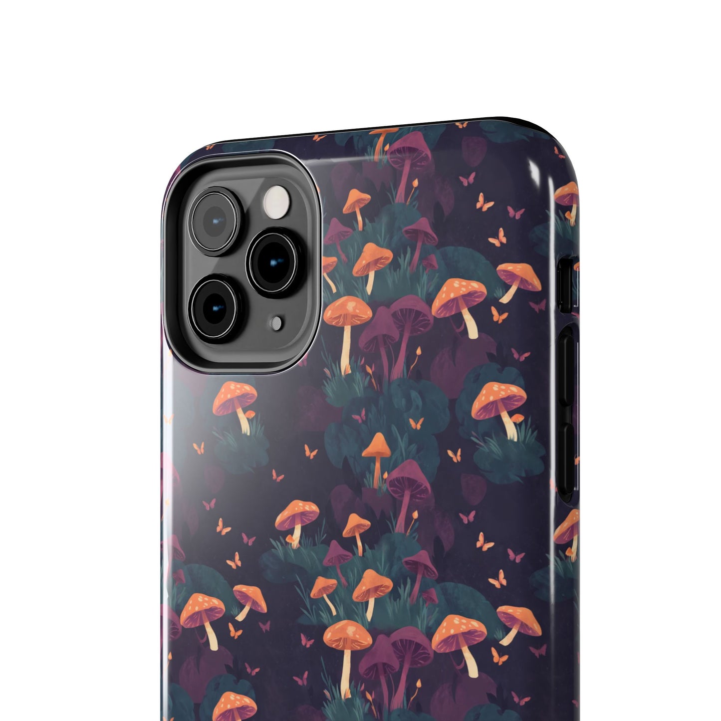 Witchy Mushroom And Moth IPhone Case | Witchy Phone Case | Mushroom Phone Case | Hippie Mushrooms | Night Moths