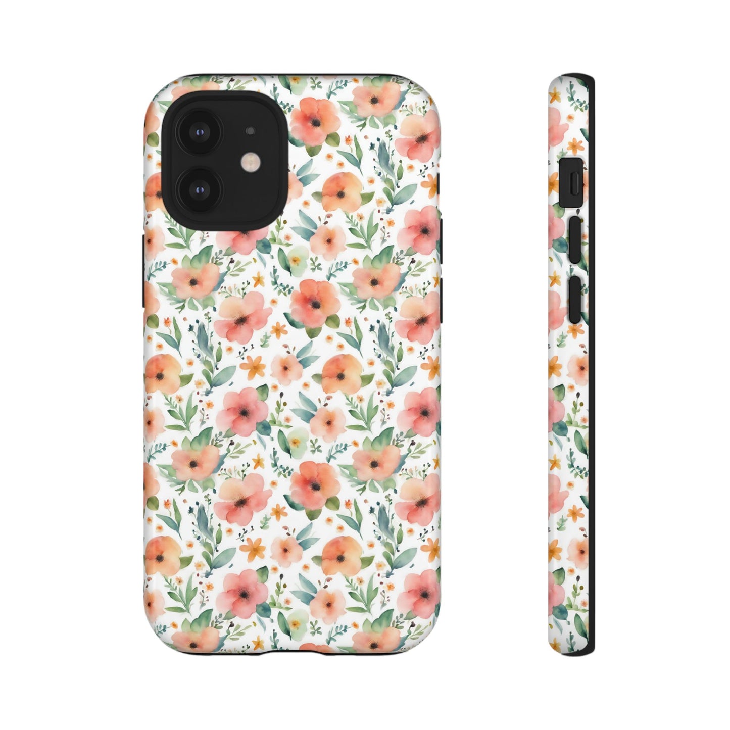 Watercolor Floral Print | Tough Cases | IPhone Case | Samsung Case | Flower Phone Case | Floral Case