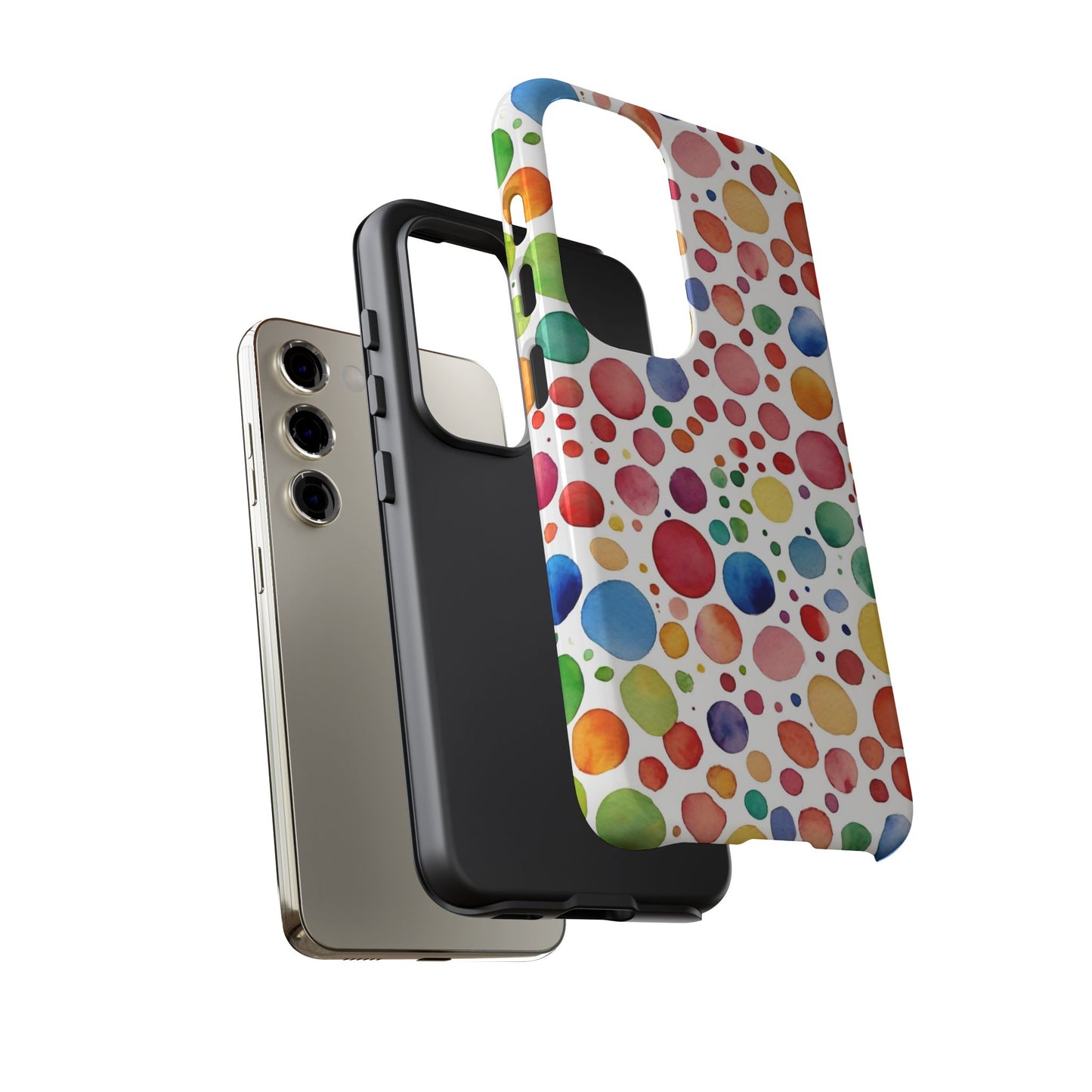 Polka dot drop | Tough Cases | Phone Case | IPhone | Samsung | Protective Phone Case | Phone Protector | Cute Phone Cover