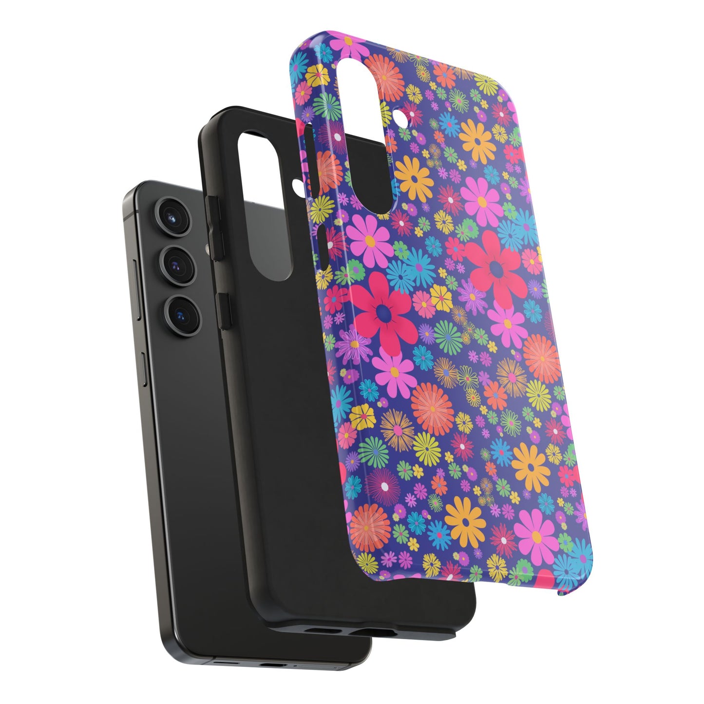 Colorful Floral Tough Phone Cases