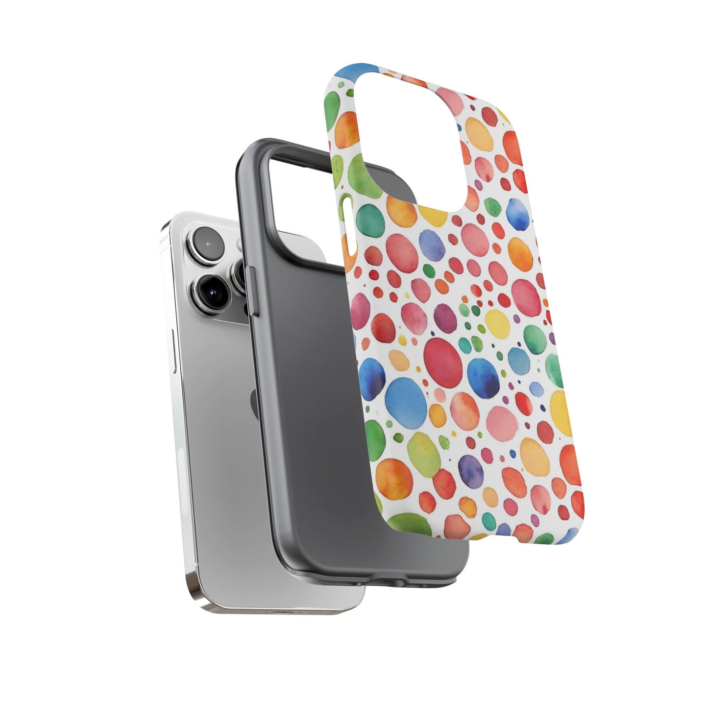 Polka dot drop | Tough Cases | Phone Case | IPhone | Samsung | Protective Phone Case | Phone Protector | Cute Phone Cover