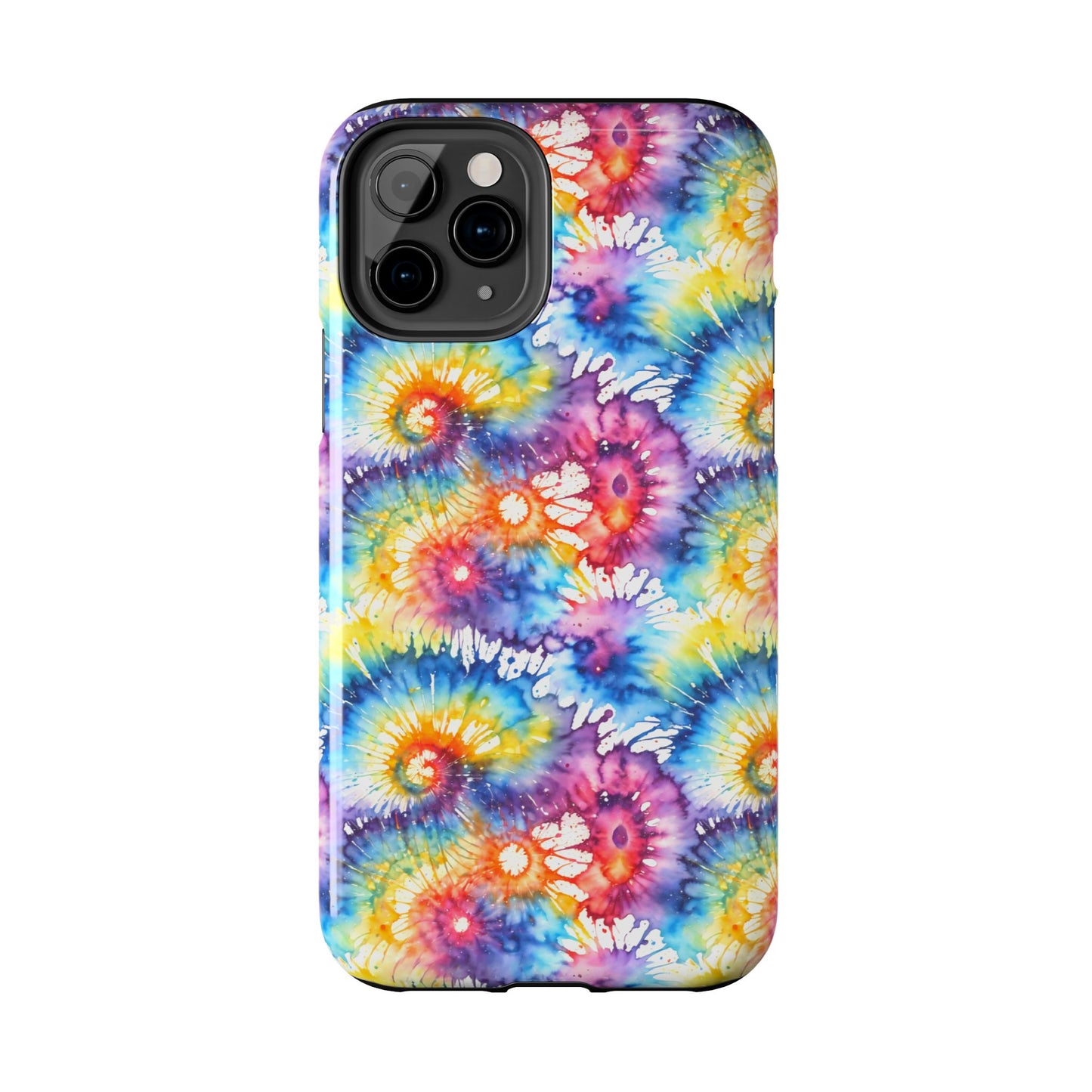 Rainbow Tye Dye Phone Case | Hippie Rainbow Phone Case | Boho Tye Dye | Tough Phone Case | Cute Rainbow Phone Case