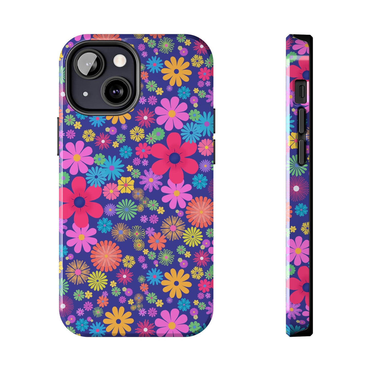 Colorful Floral Tough Phone Cases