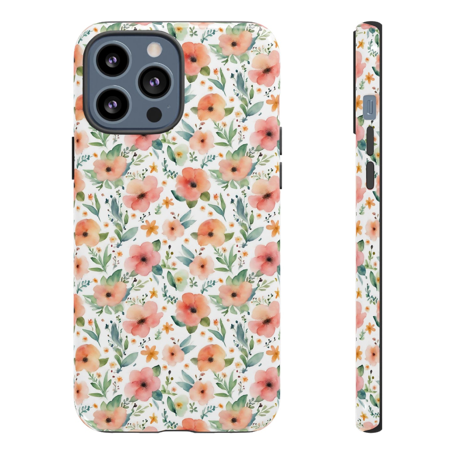 Watercolor Floral Print | Tough Cases | IPhone Case | Samsung Case | Flower Phone Case | Floral Case