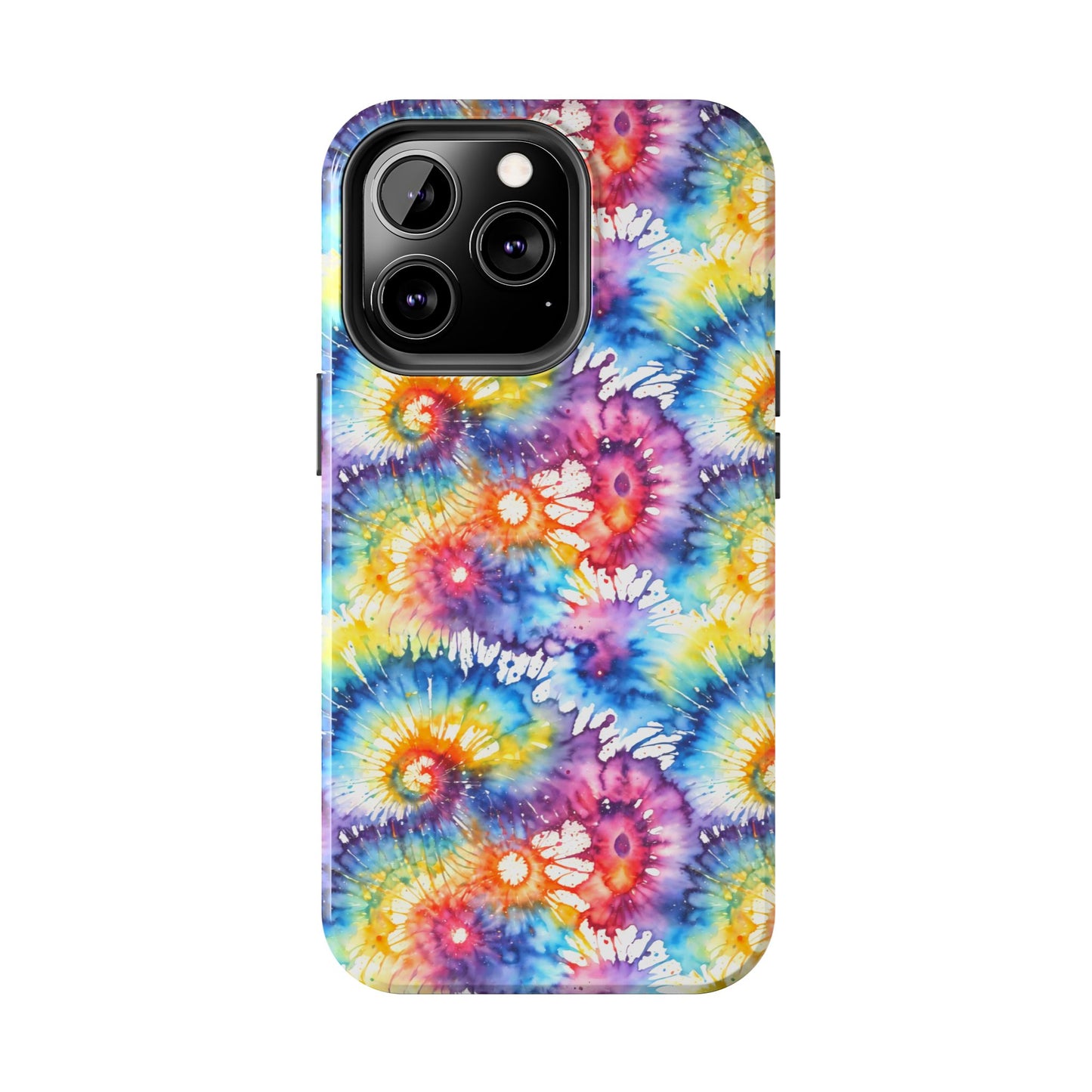 Rainbow Tye Dye Phone Case | Hippie Rainbow Phone Case | Boho Tye Dye | Tough Phone Case | Cute Rainbow Phone Case
