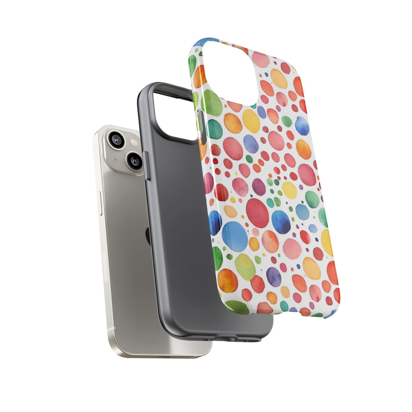 Polka dot drop | Tough Cases | Phone Case | IPhone | Samsung | Protective Phone Case | Phone Protector | Cute Phone Cover