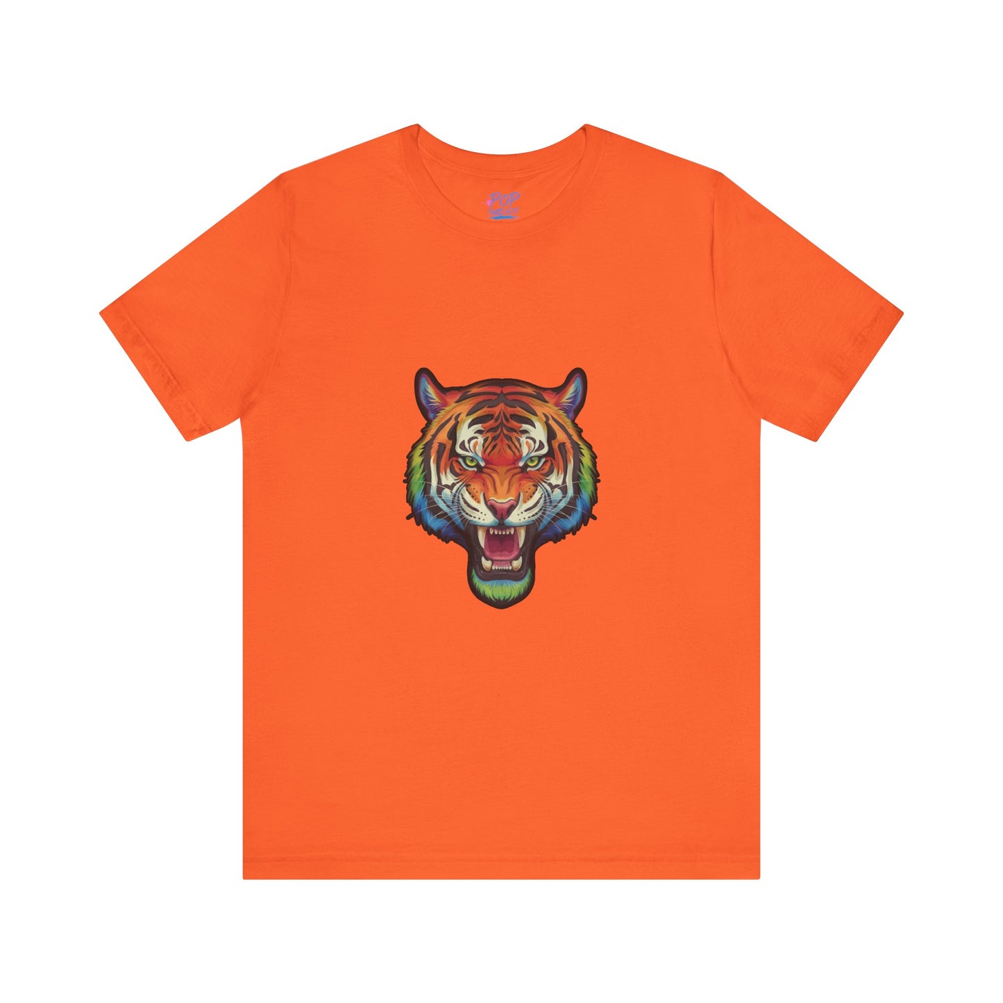 Colorful Rainbow Tiger Tee