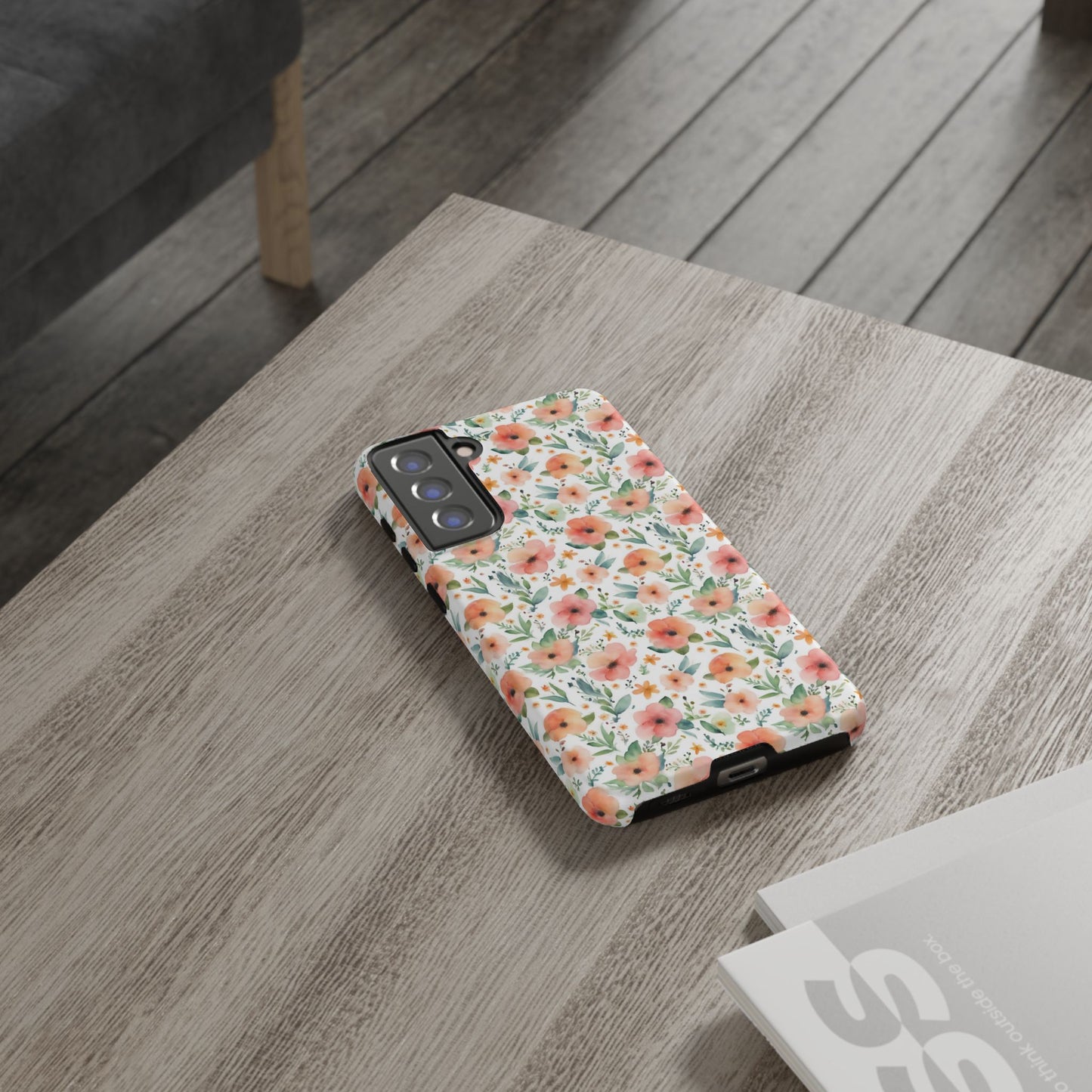 Watercolor Floral Print | Tough Cases | IPhone Case | Samsung Case | Flower Phone Case | Floral Case