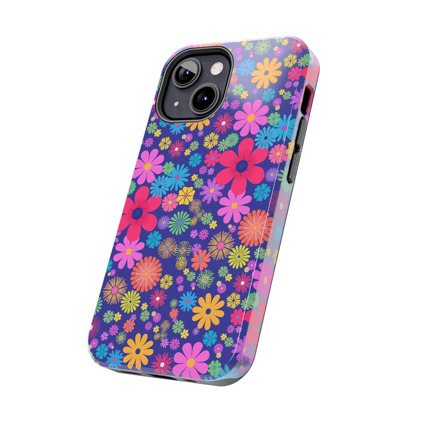 Colorful Floral Tough Phone Cases