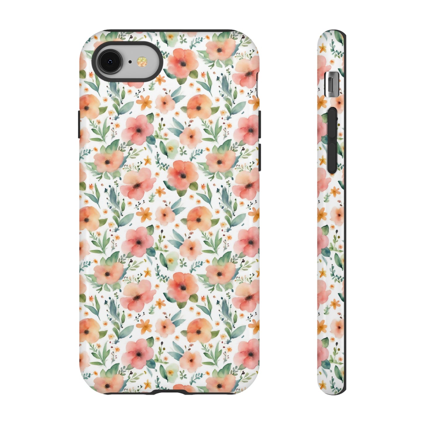Watercolor Floral Print | Tough Cases | IPhone Case | Samsung Case | Flower Phone Case | Floral Case