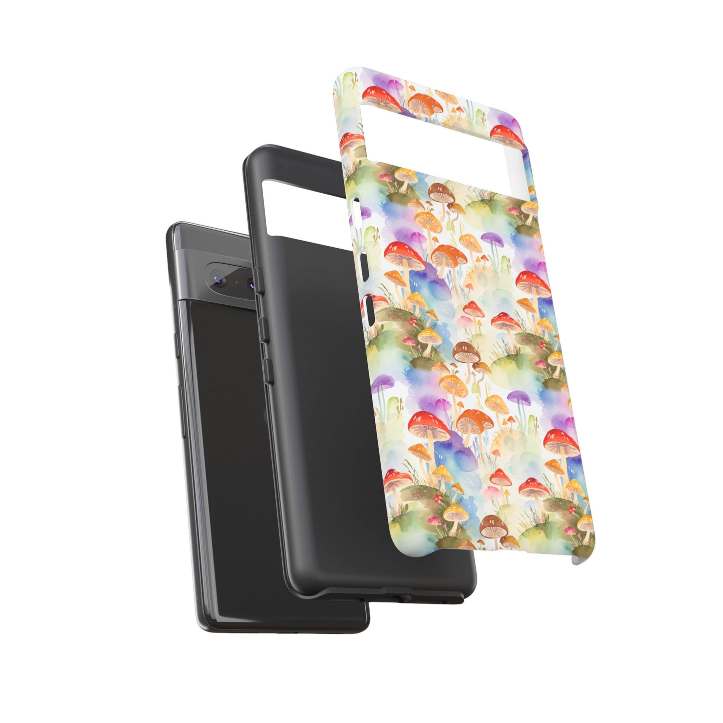 Mushroom Phone Case | Shroom Phone Cover | Hippie Themed Phone Case | Cute mushroom Pattern | Tough Case