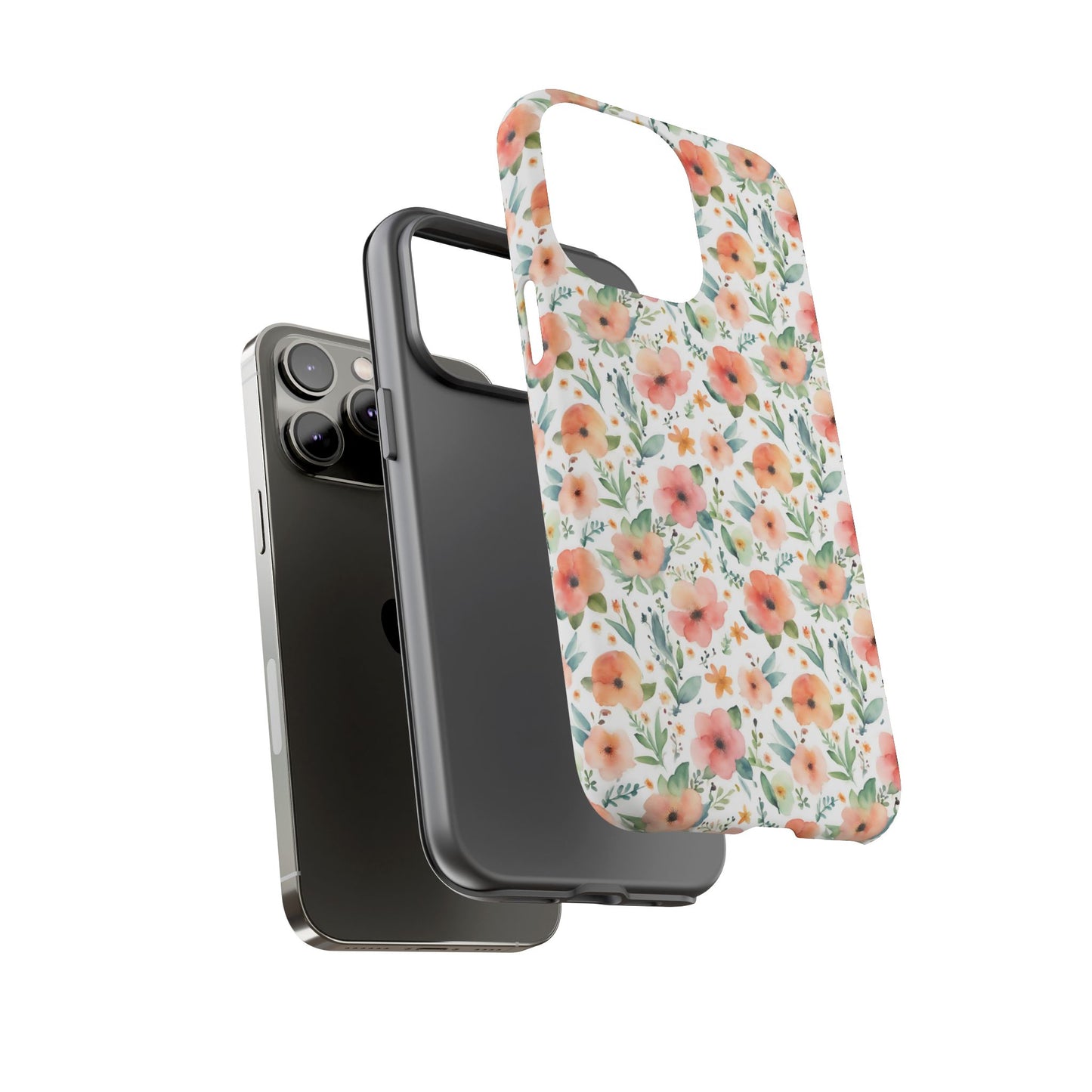 Watercolor Floral Print | Tough Cases | IPhone Case | Samsung Case | Flower Phone Case | Floral Case