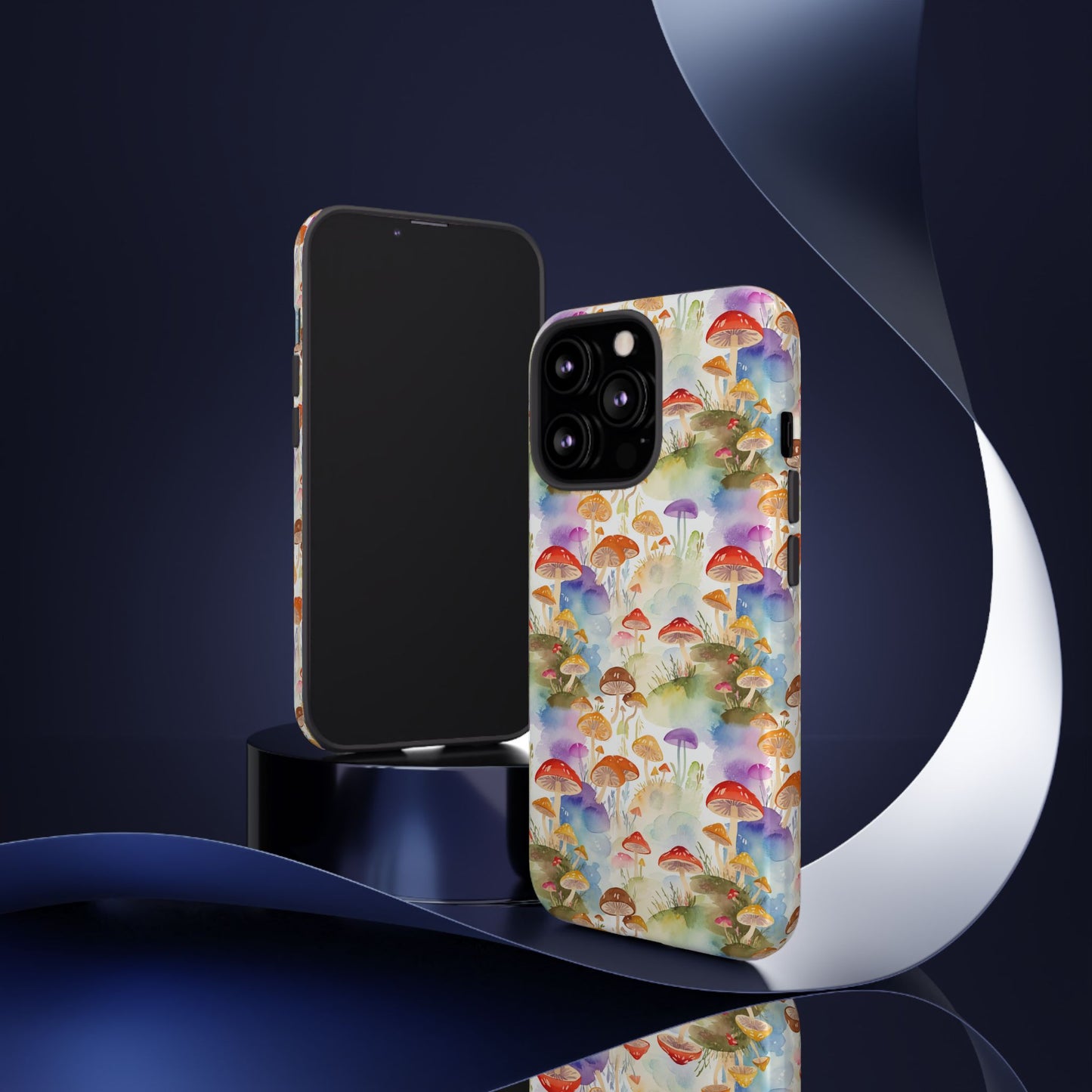 Mushroom Phone Case | Shroom Phone Cover | Hippie Themed Phone Case | Cute mushroom Pattern | Tough Case