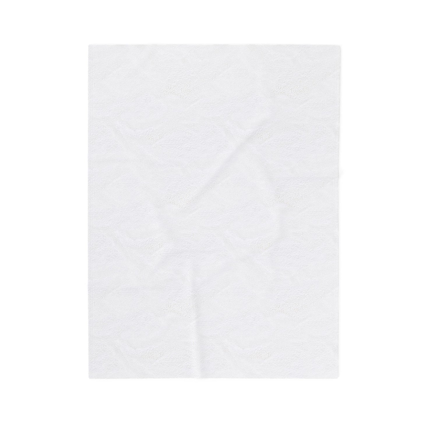 Watercolor Floral Print Soft Plush Blanket
