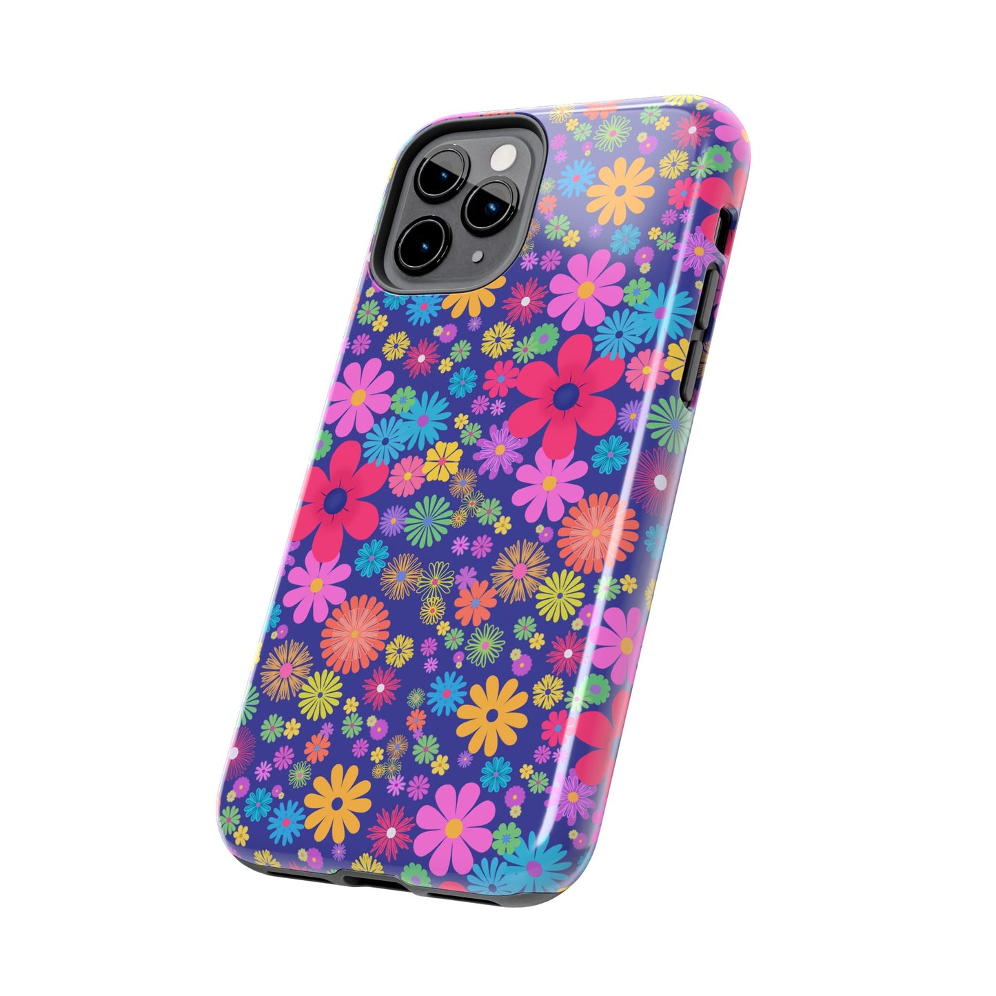 Colorful Floral Tough Phone Cases
