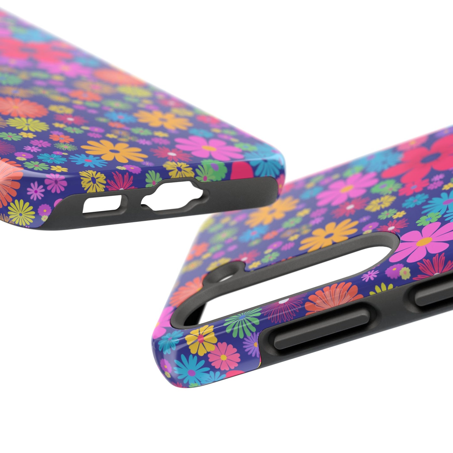 Colorful Floral Tough Phone Cases