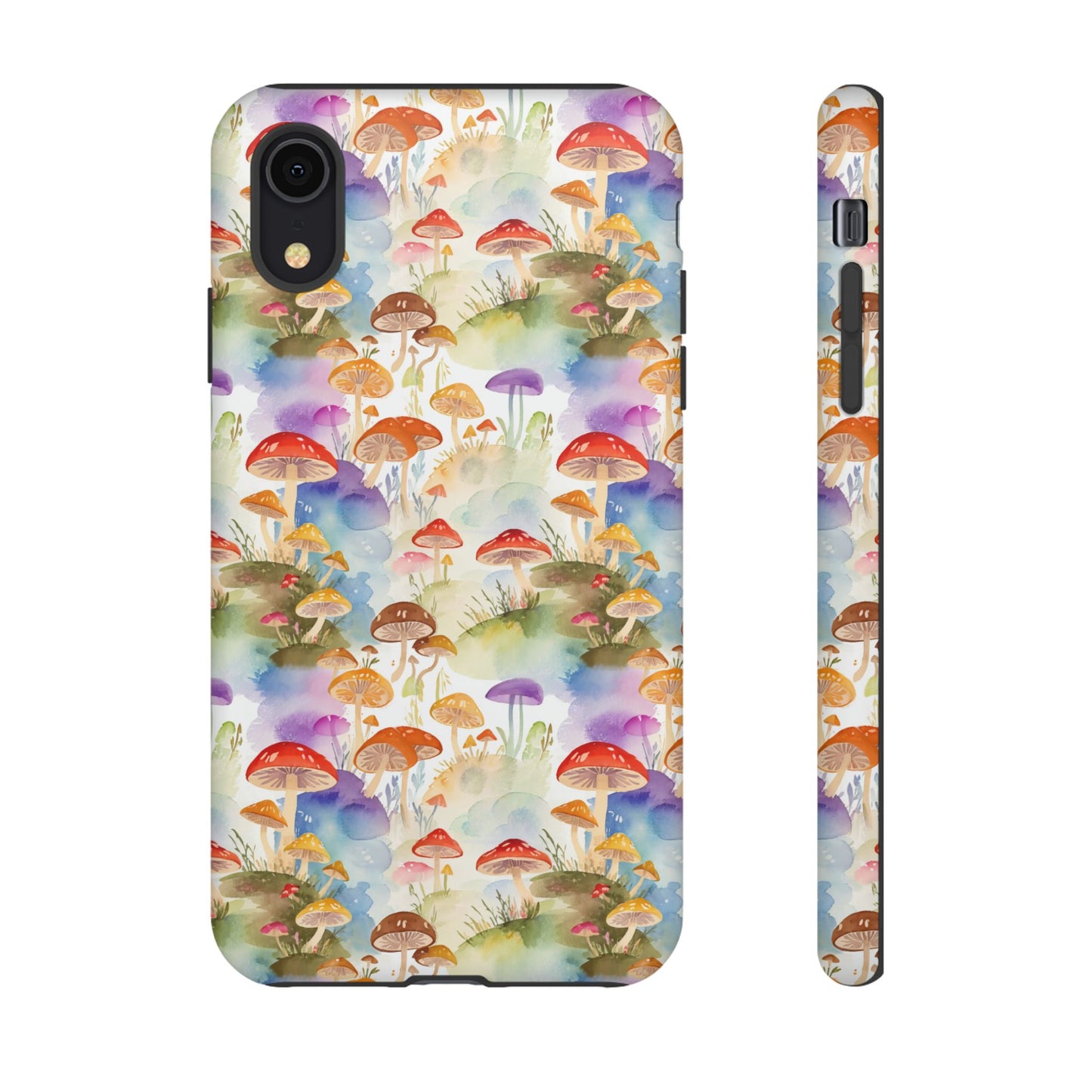 Mushroom Phone Case | Shroom Phone Cover | Hippie Themed Phone Case | Cute mushroom Pattern | Tough Case