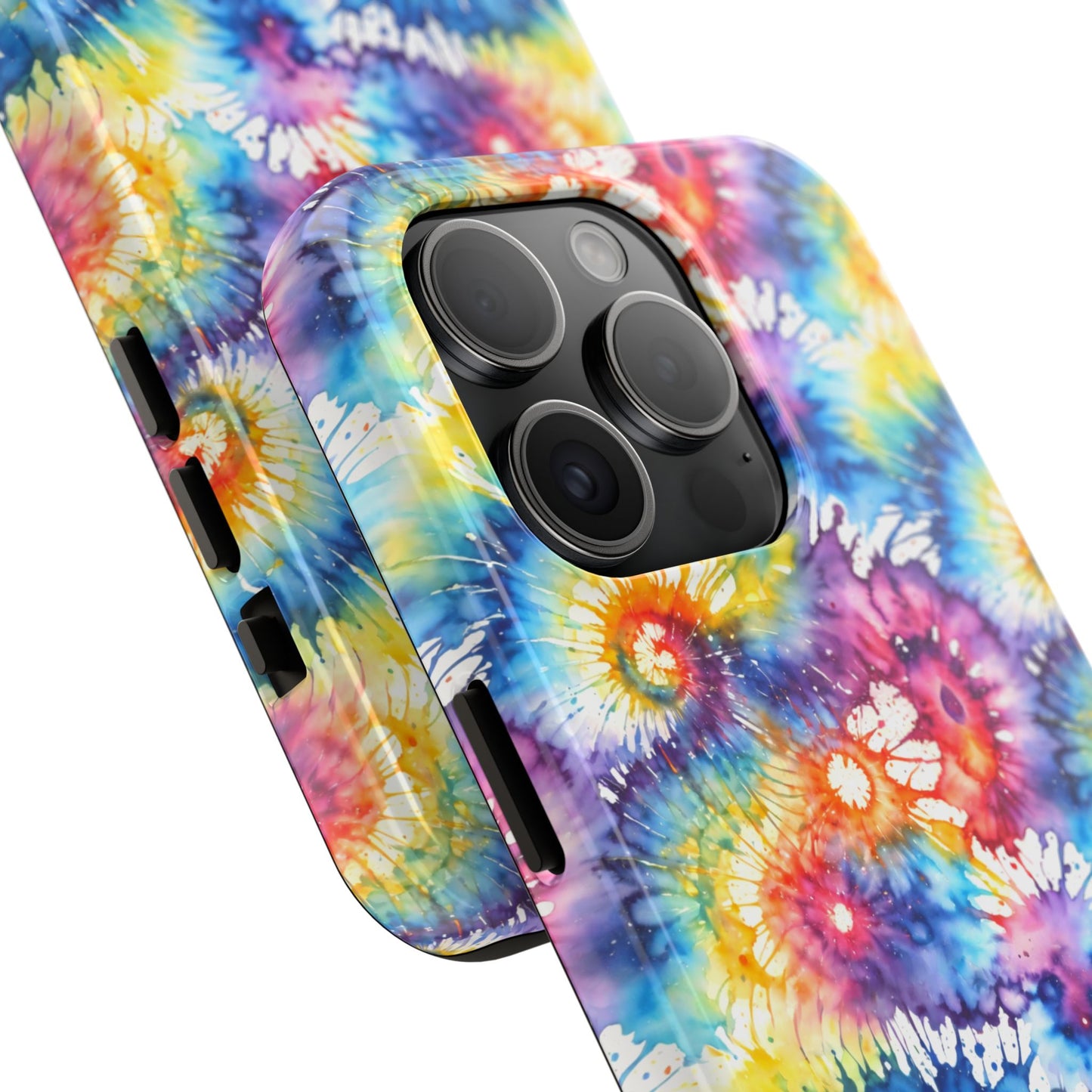 Rainbow Tye Dye Phone Case | Hippie Rainbow Phone Case | Boho Tye Dye | Tough Phone Case | Cute Rainbow Phone Case
