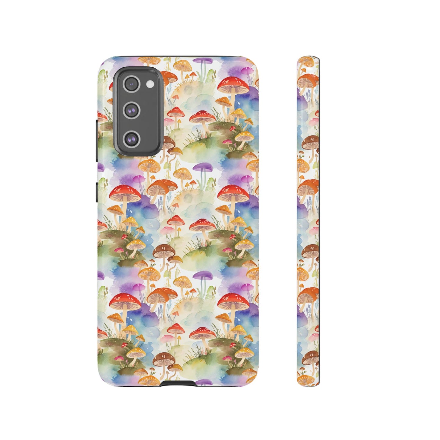 Mushroom Phone Case | Shroom Phone Cover | Hippie Themed Phone Case | Cute mushroom Pattern | Tough Case