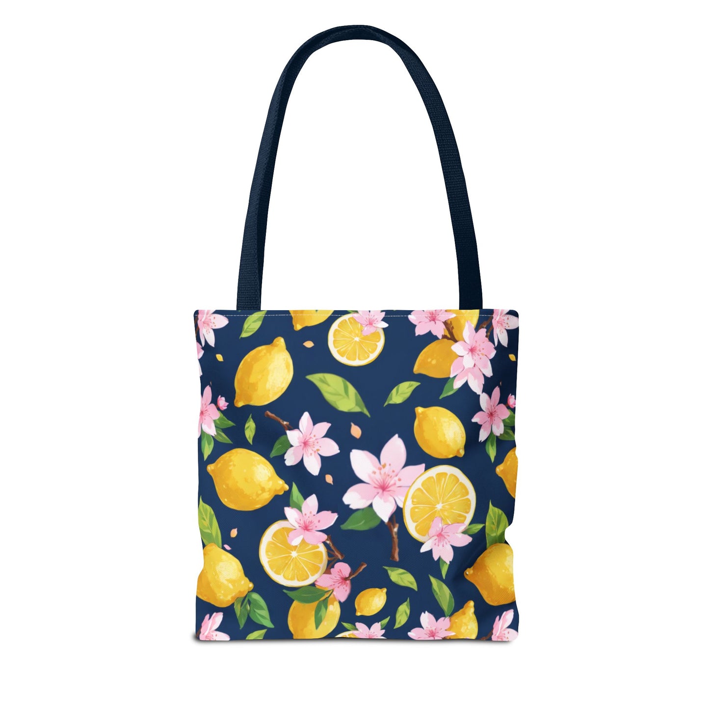 Lemon and cherry blossom Tote Bag