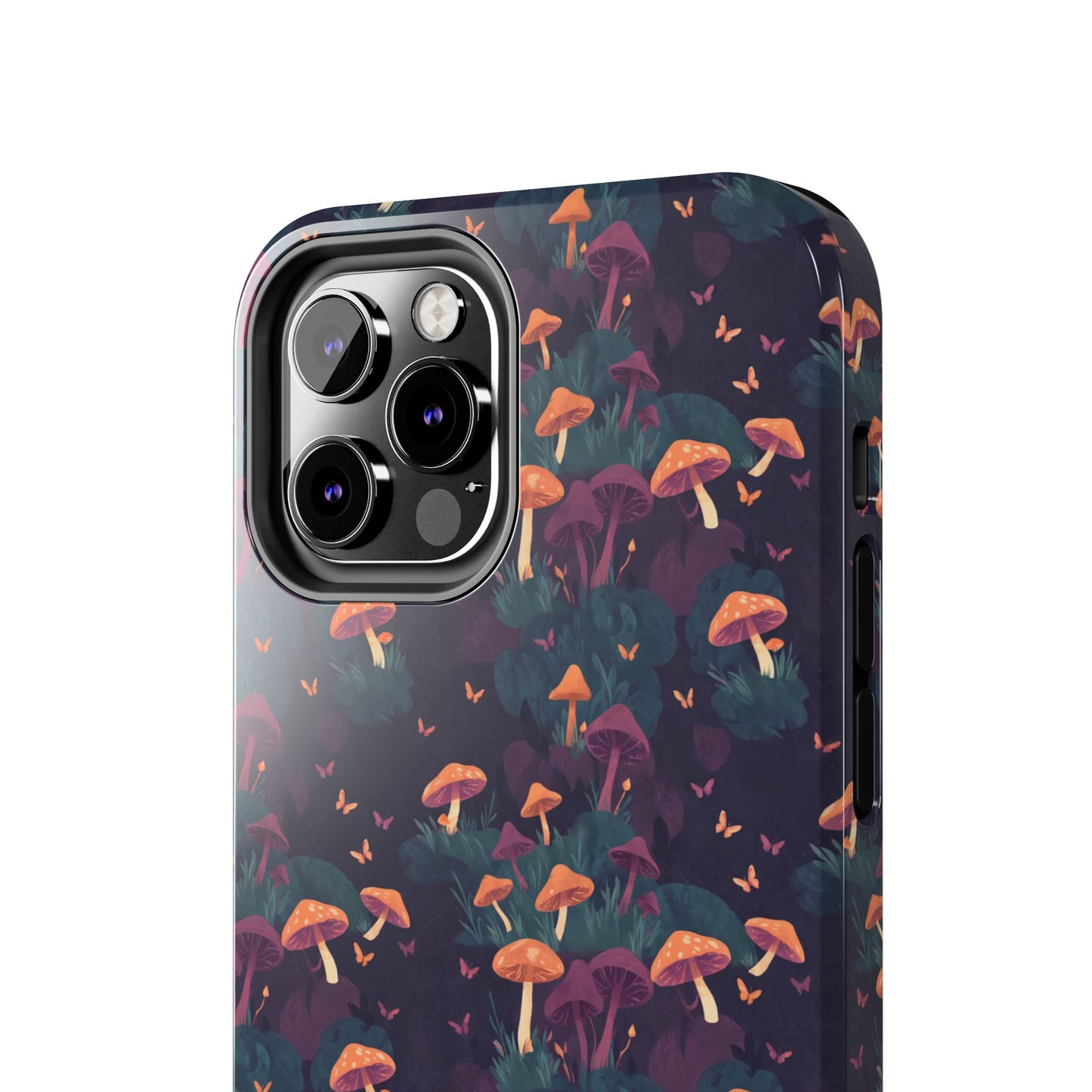 Witchy Mushroom And Moth IPhone Case | Witchy Phone Case | Mushroom Phone Case | Hippie Mushrooms | Night Moths