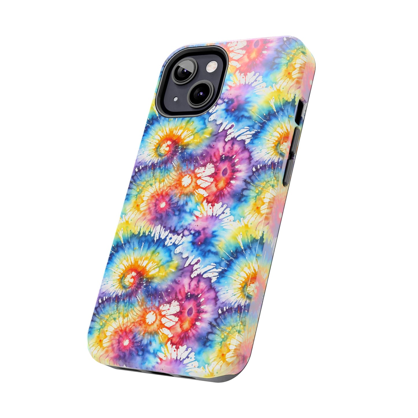 Rainbow Tye Dye Phone Case | Hippie Rainbow Phone Case | Boho Tye Dye | Tough Phone Case | Cute Rainbow Phone Case