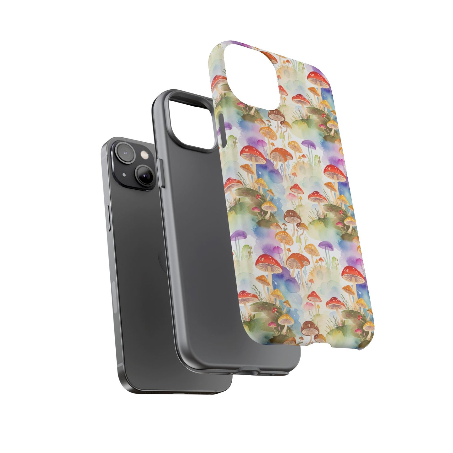 Mushroom Phone Case | Shroom Phone Cover | Hippie Themed Phone Case | Cute mushroom Pattern | Tough Case