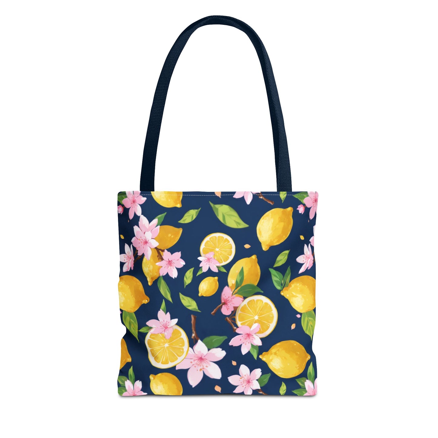 Lemon and cherry blossom Tote Bag