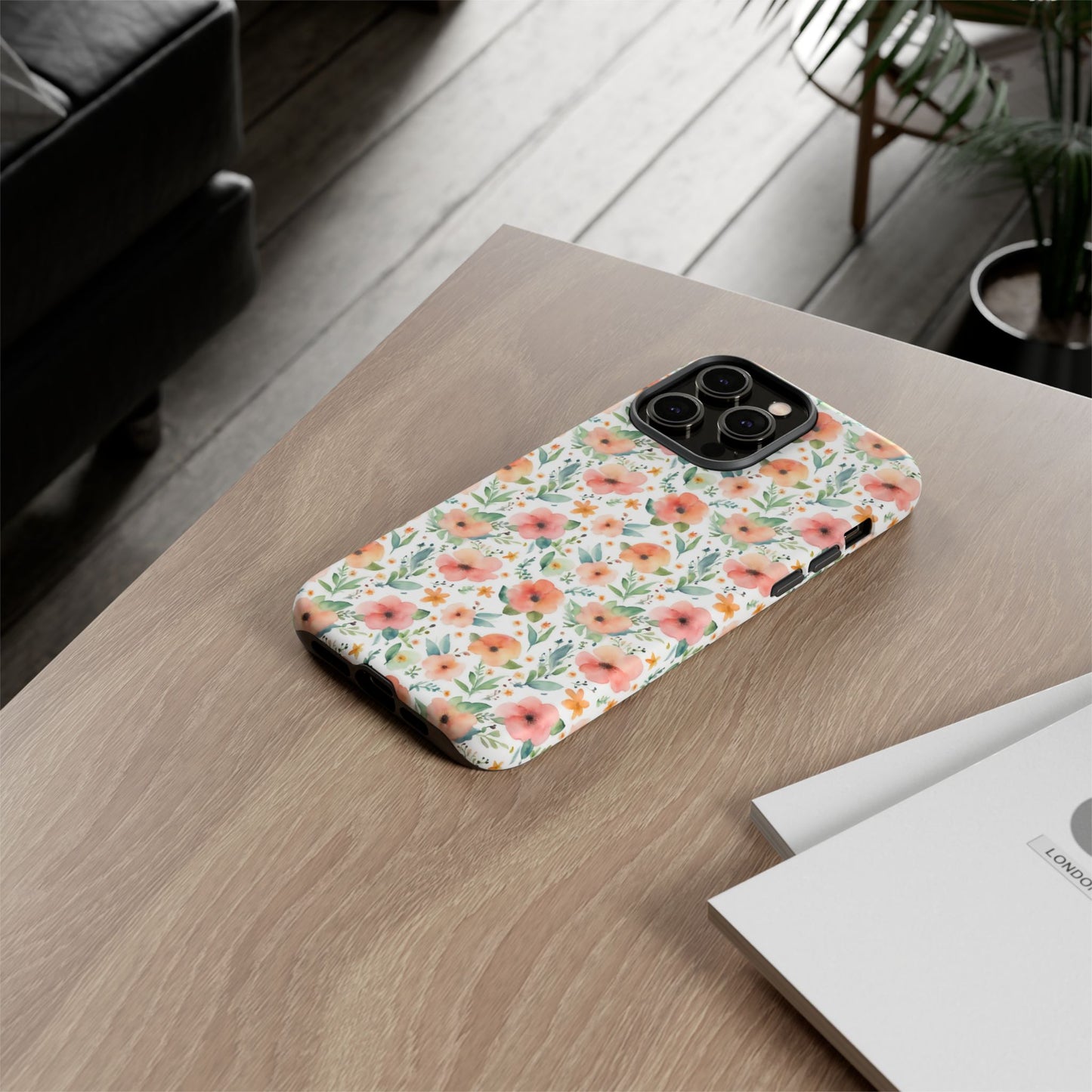 Watercolor Floral Print | Tough Cases | IPhone Case | Samsung Case | Flower Phone Case | Floral Case