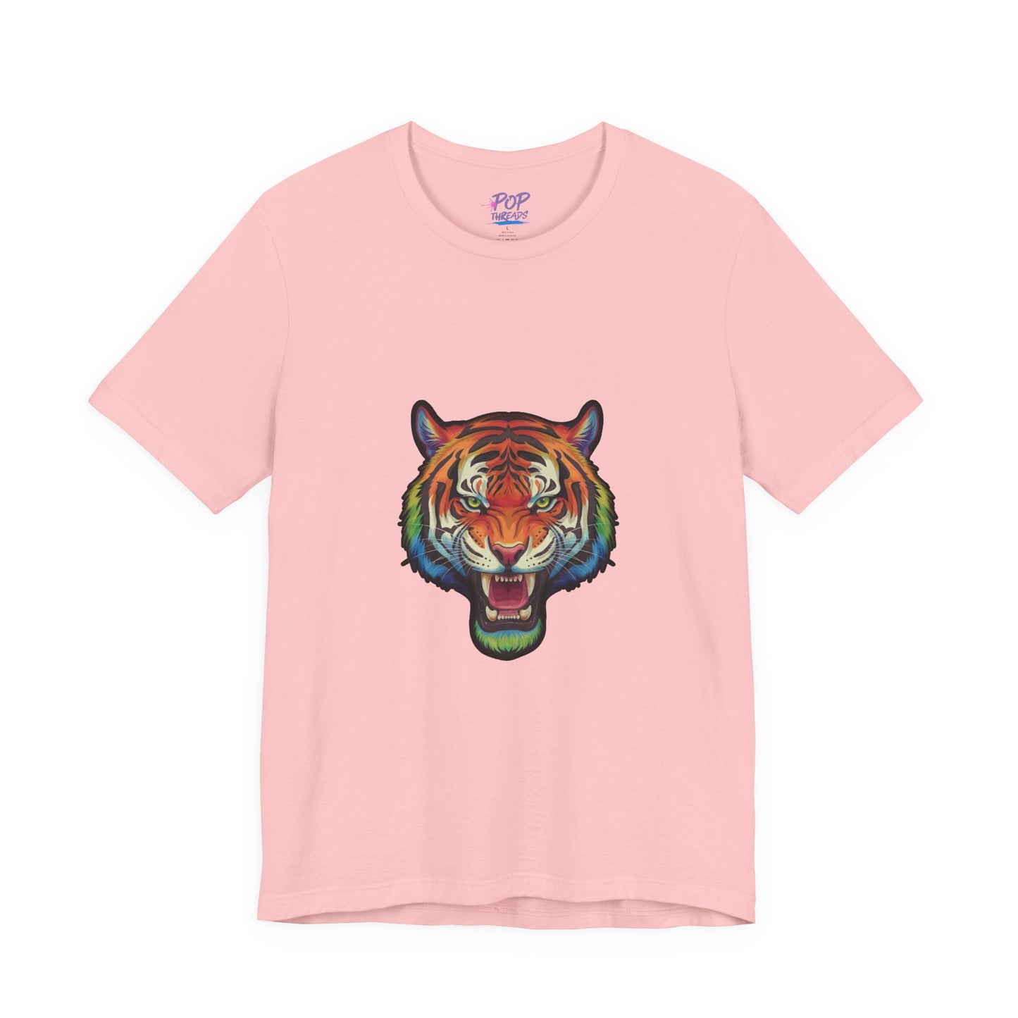 Colorful Rainbow Tiger Tee