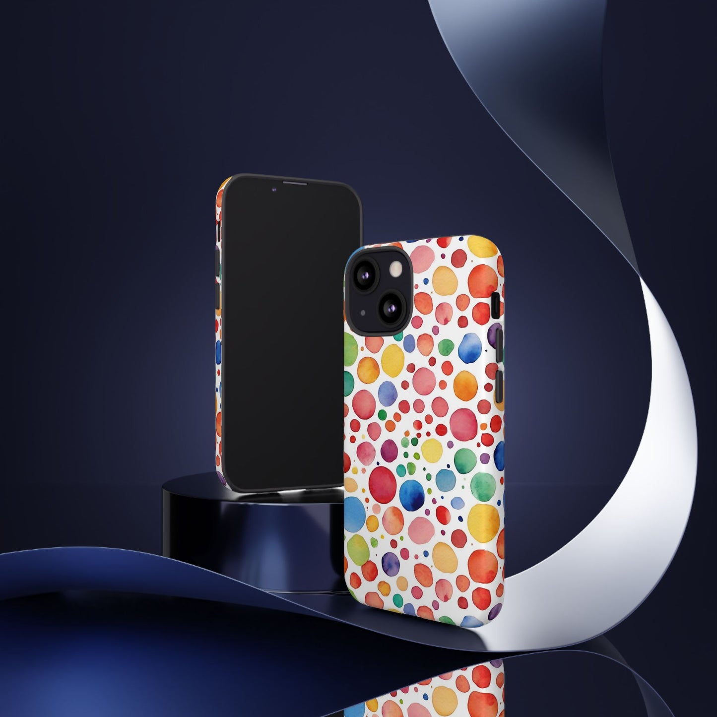 Polka dot drop | Tough Cases | Phone Case | IPhone | Samsung | Protective Phone Case | Phone Protector | Cute Phone Cover