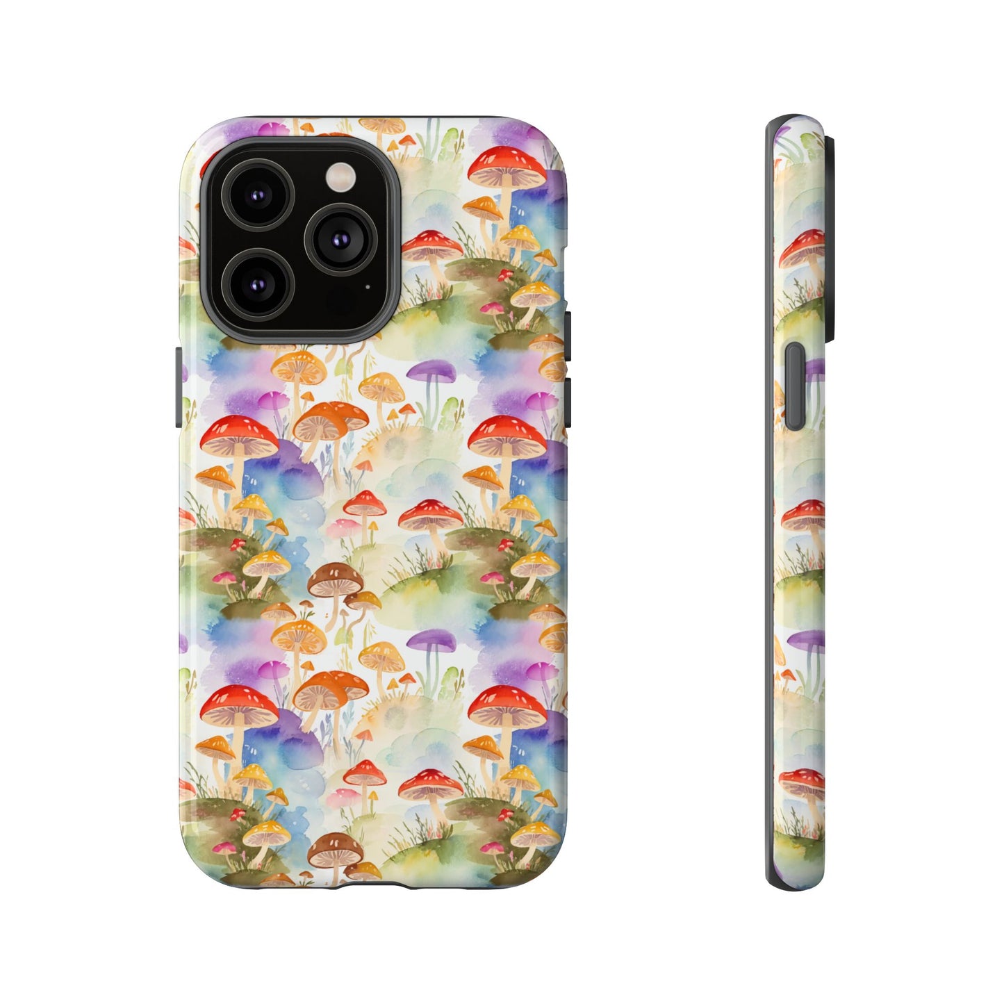 Mushroom Phone Case | Shroom Phone Cover | Hippie Themed Phone Case | Cute mushroom Pattern | Tough Case