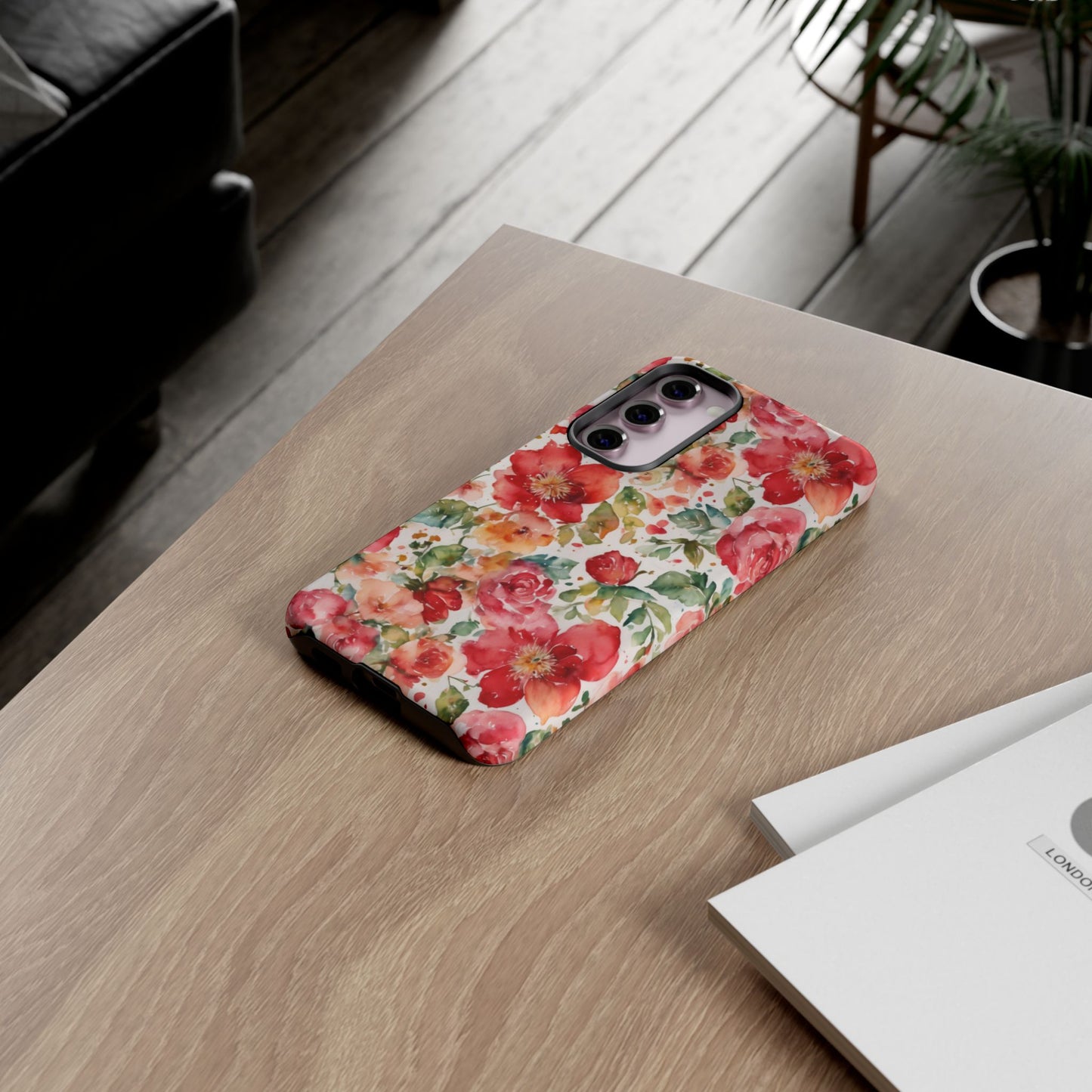 Beautiful Valentine Roses Tough Case For iPhone Samsung