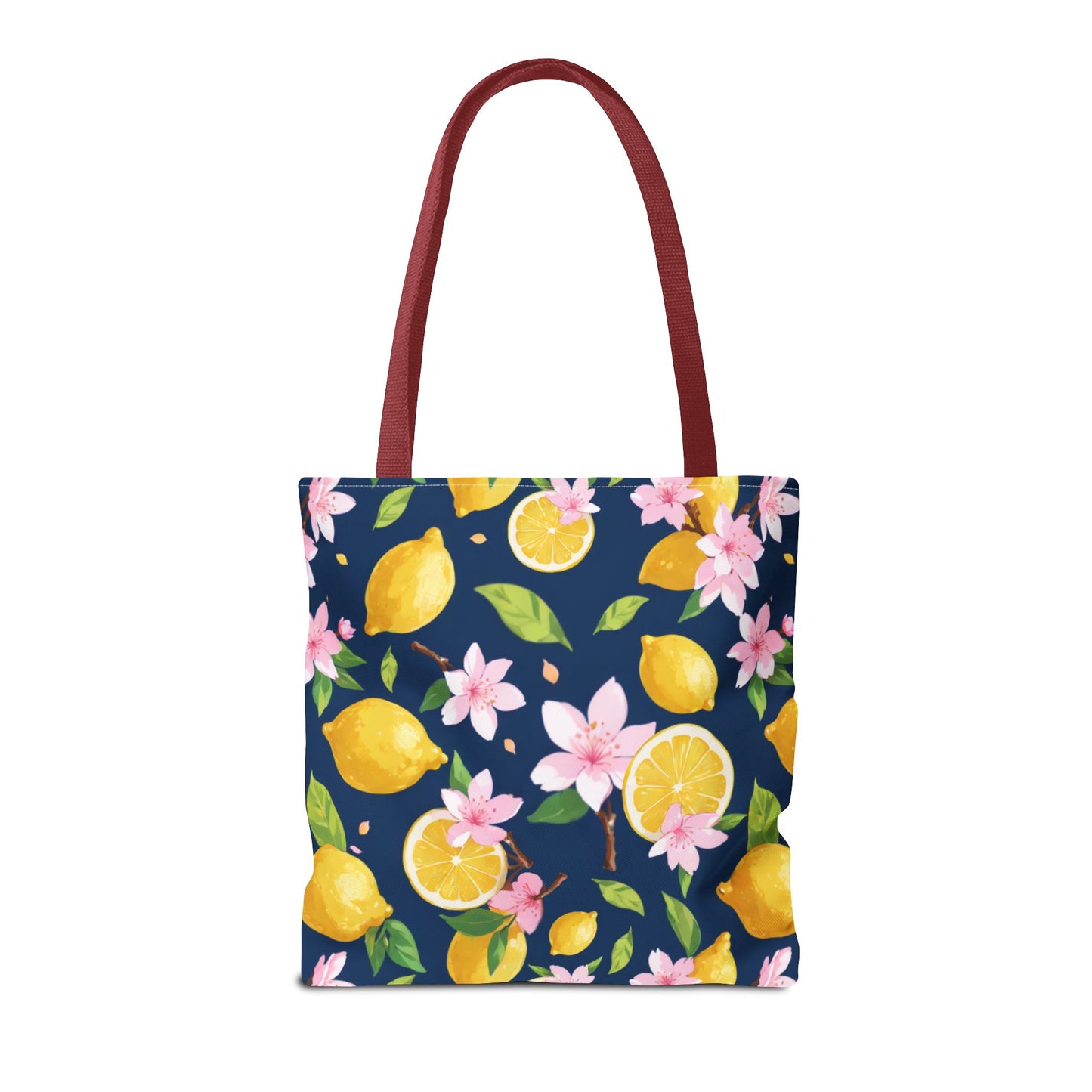Lemon and cherry blossom Tote Bag
