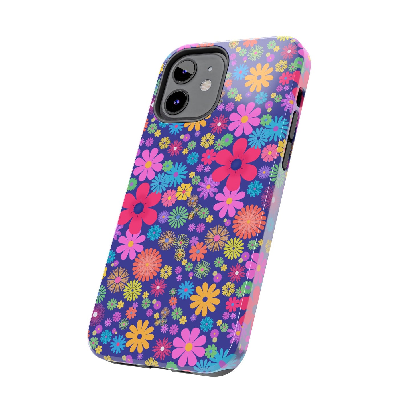 Colorful Floral Tough Phone Cases