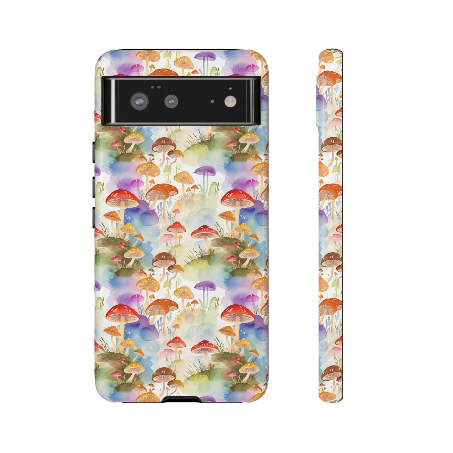 Mushroom Phone Case | Shroom Phone Cover | Hippie Themed Phone Case | Cute mushroom Pattern | Tough Case