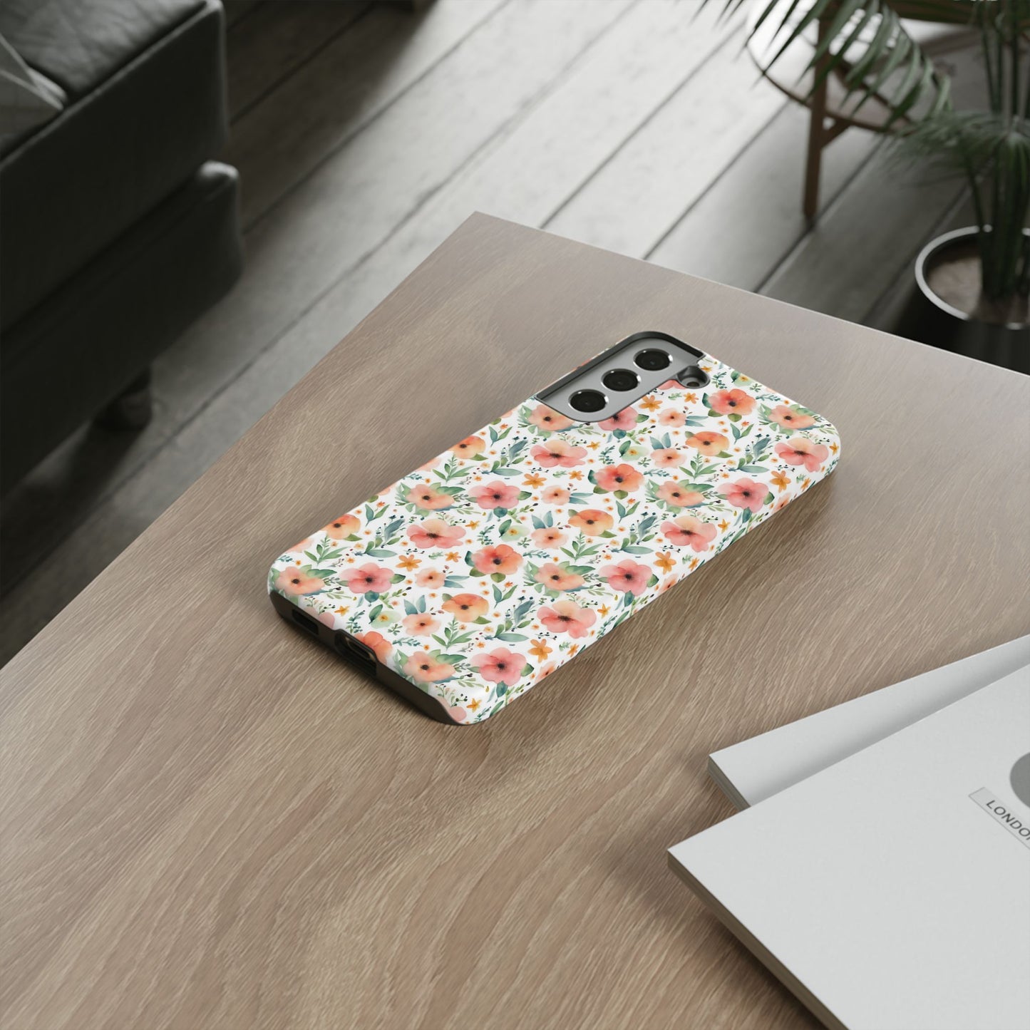 Watercolor Floral Print | Tough Cases | IPhone Case | Samsung Case | Flower Phone Case | Floral Case