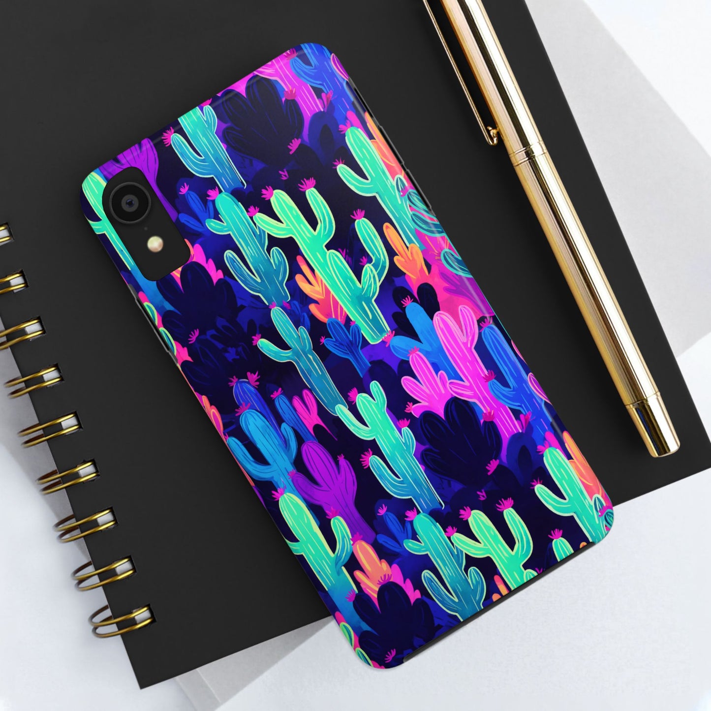 Rave Cacti Tough Phone Cases