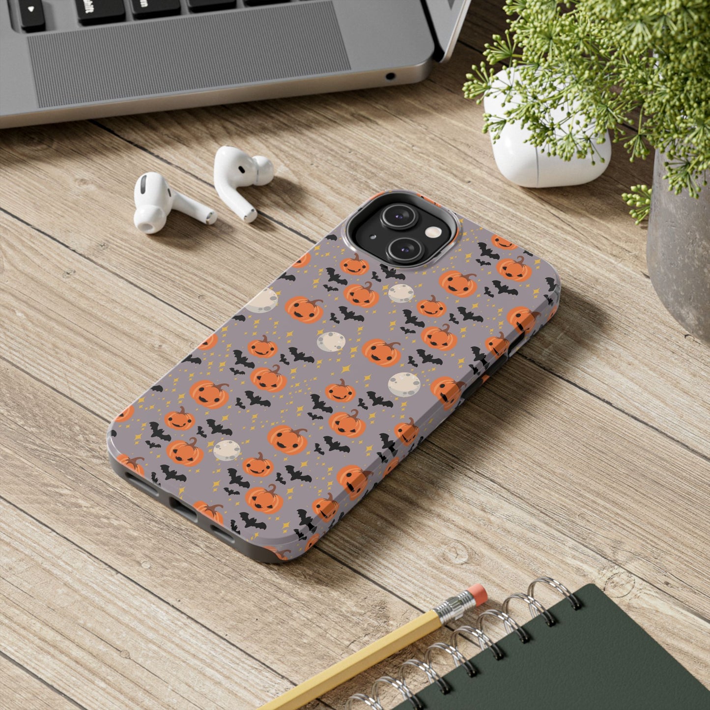 Halloween Phone Cases, Tough Phone Case, Fall Decor, Halloween Gift, Pumpkin Phone Cover, Spooky Vibes, Unique Phone Accessories