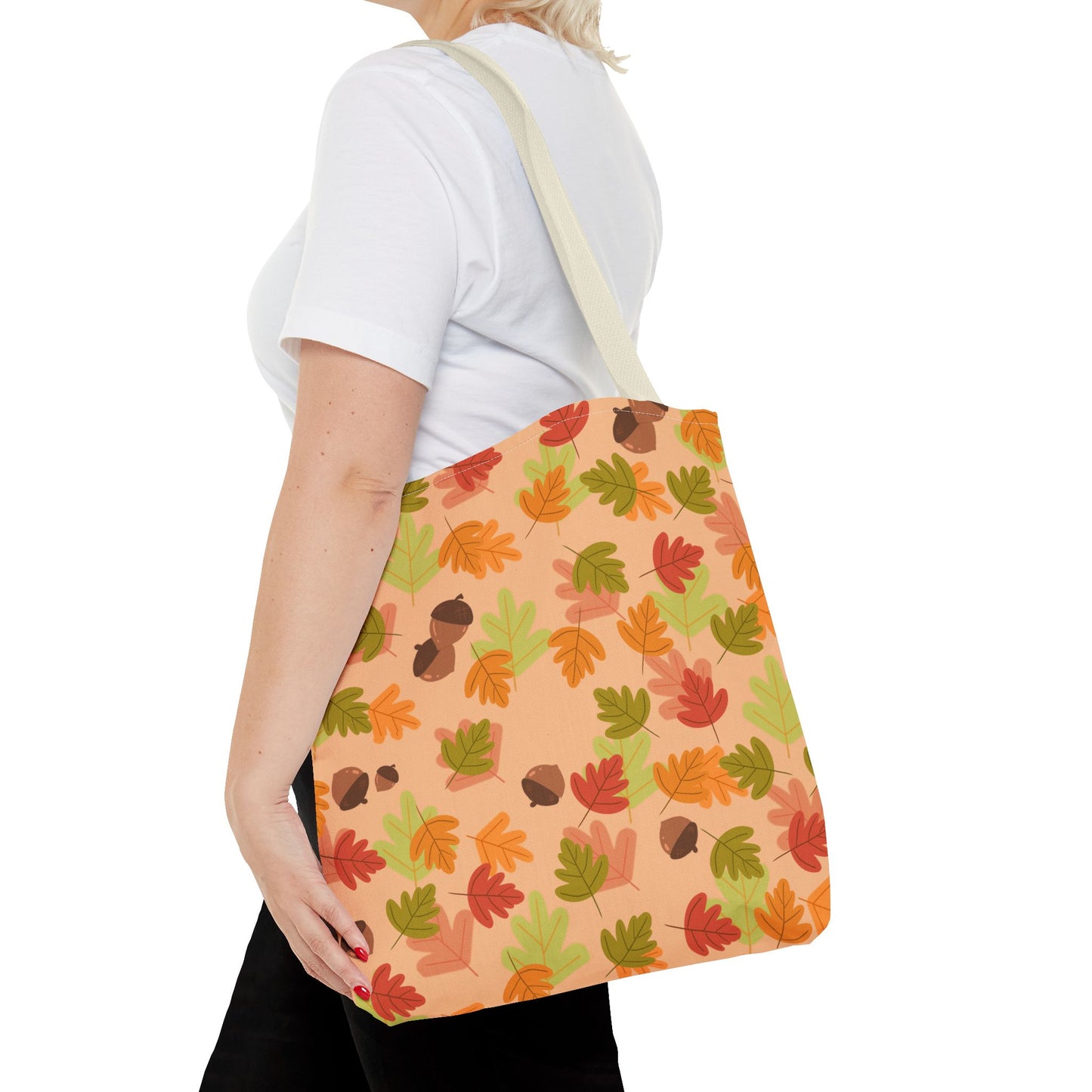 Fall Leaves Tote Bag, Eco-Friendly Shopping Bag, Autumn Style, Everyday Use, Perfect for Gift Giving