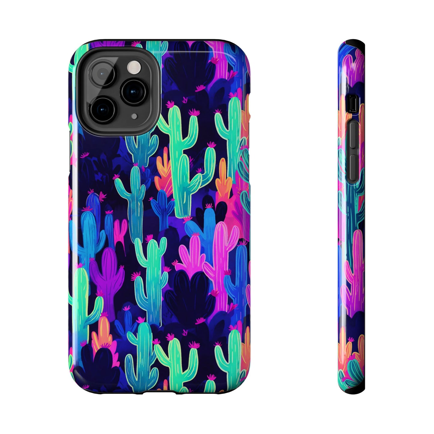 Rave Cacti Tough Phone Cases