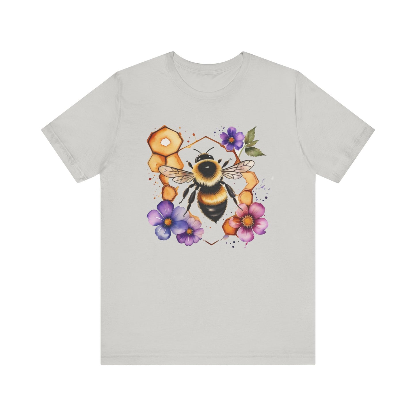 Bumblebee Graphic Tee For Gardening And Nature Lovers