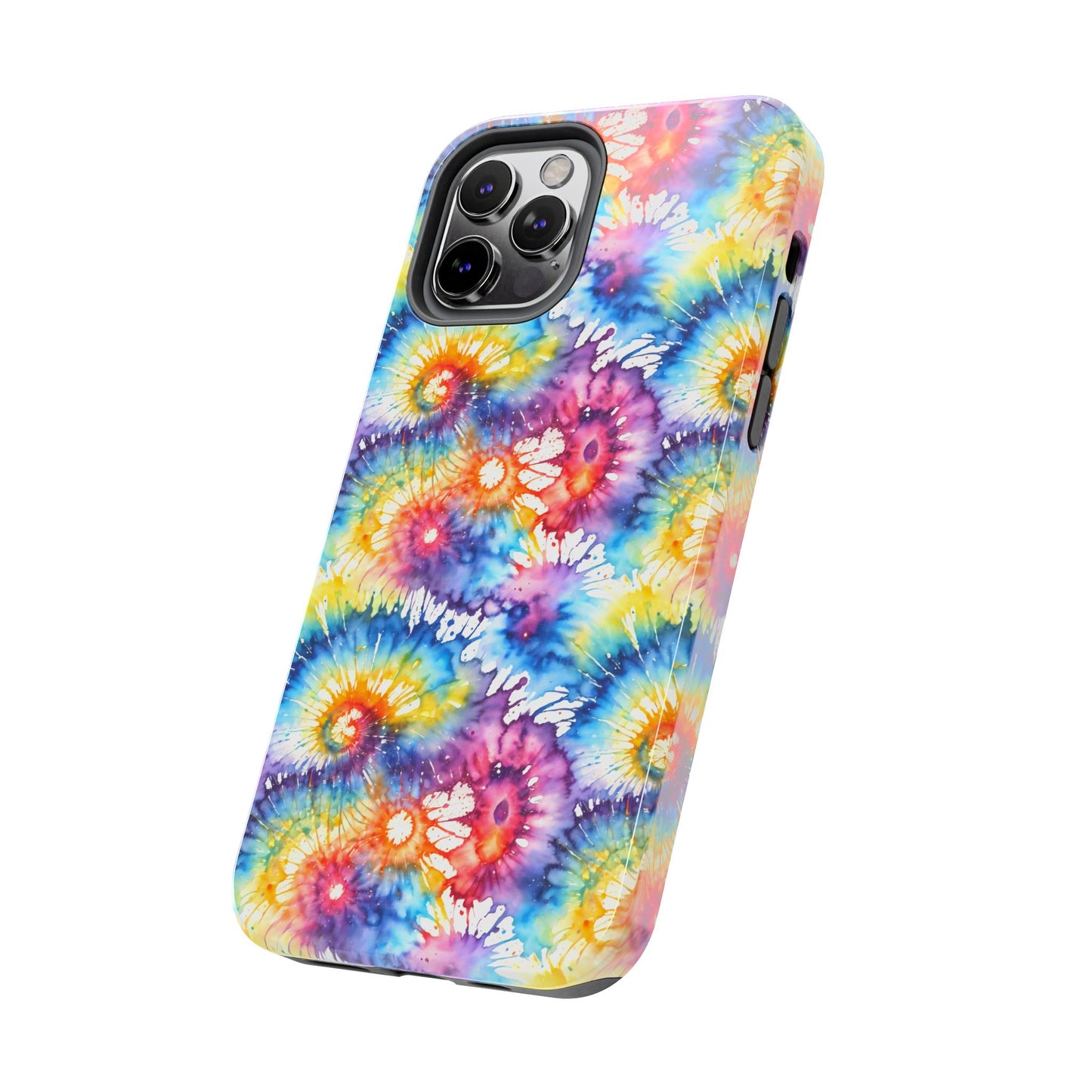 Rainbow Tye Dye Phone Case | Hippie Rainbow Phone Case | Boho Tye Dye | Tough Phone Case | Cute Rainbow Phone Case