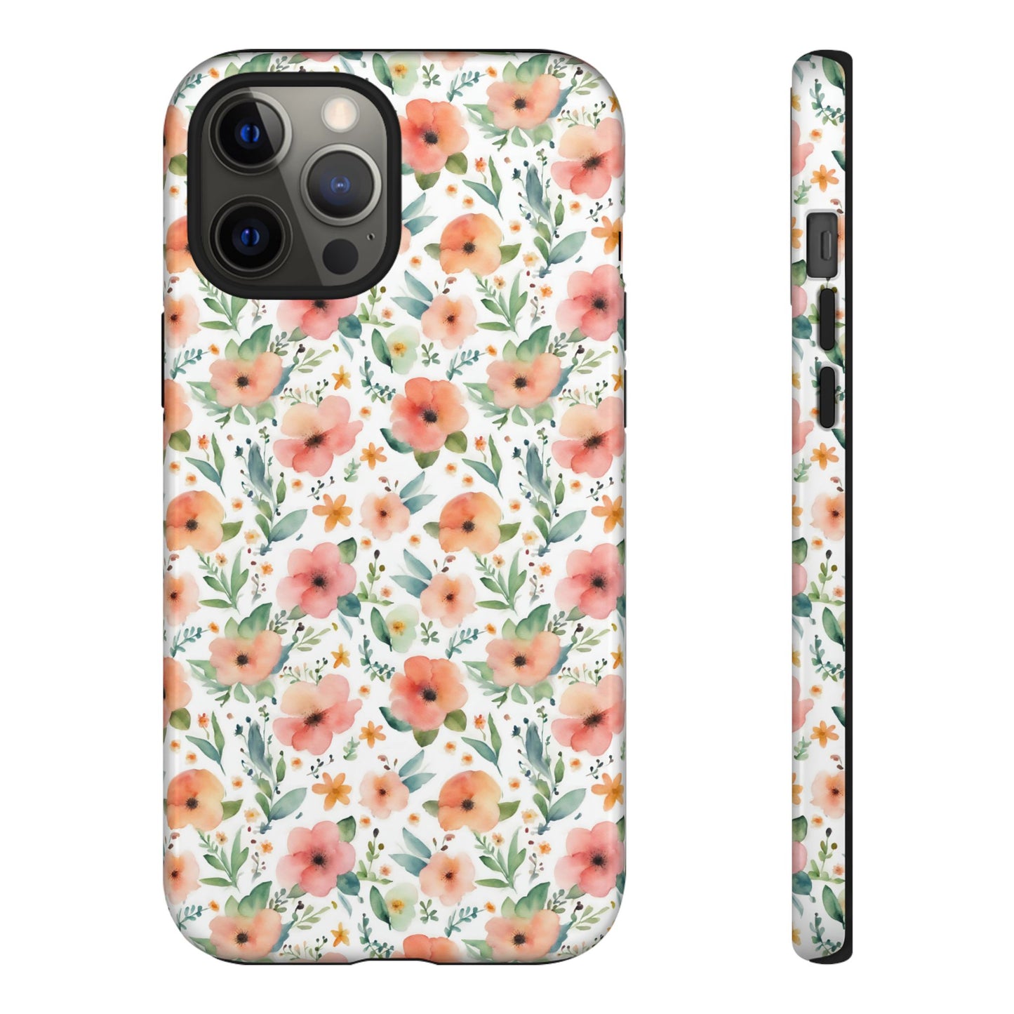 Watercolor Floral Print | Tough Cases | IPhone Case | Samsung Case | Flower Phone Case | Floral Case