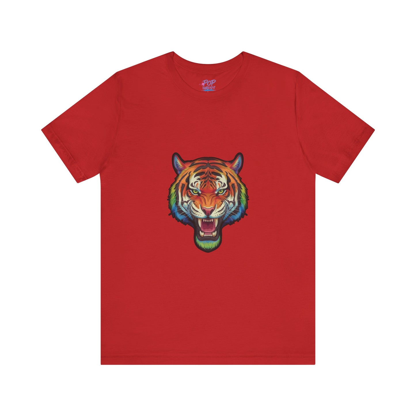 Colorful Rainbow Tiger Tee
