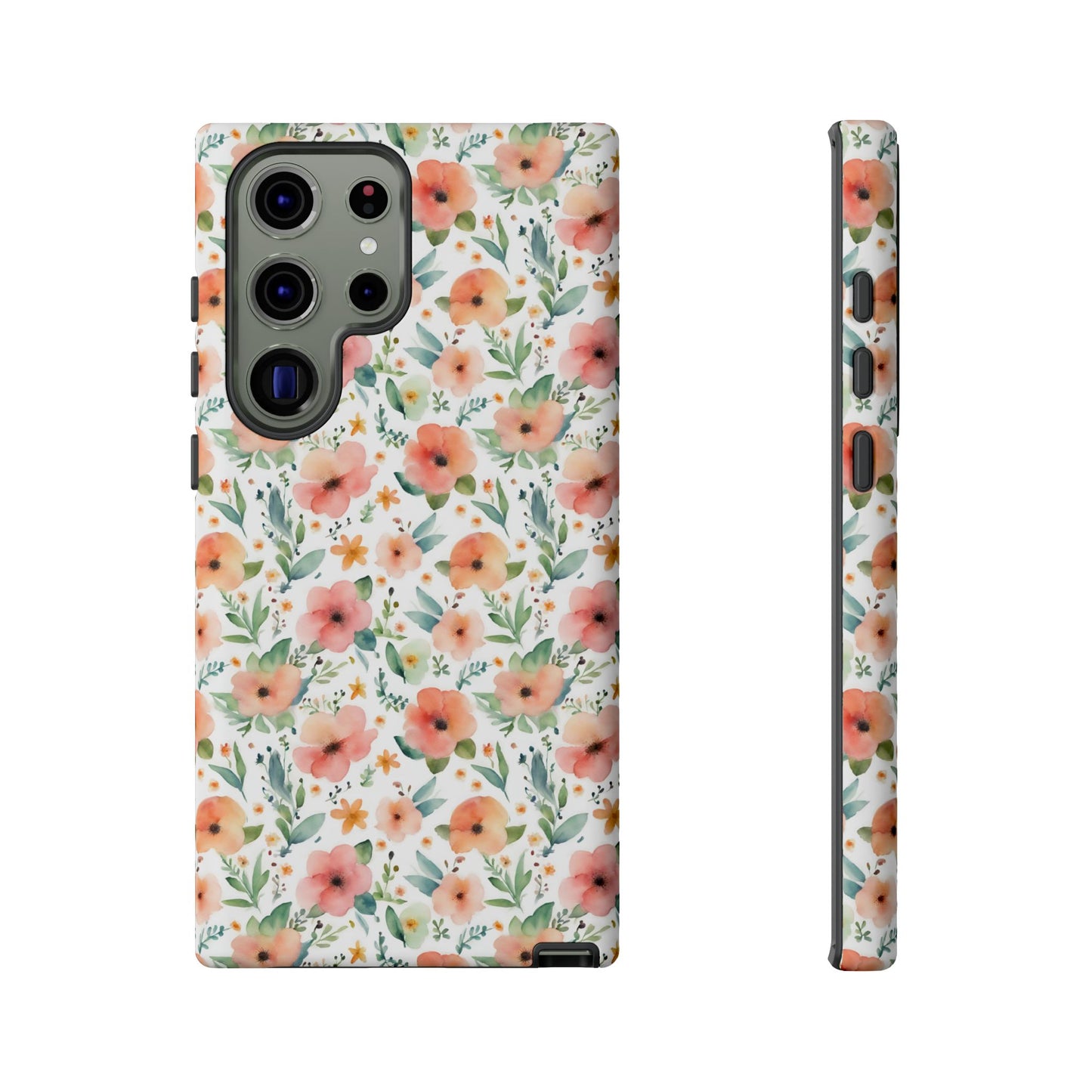 Watercolor Floral Print | Tough Cases | IPhone Case | Samsung Case | Flower Phone Case | Floral Case