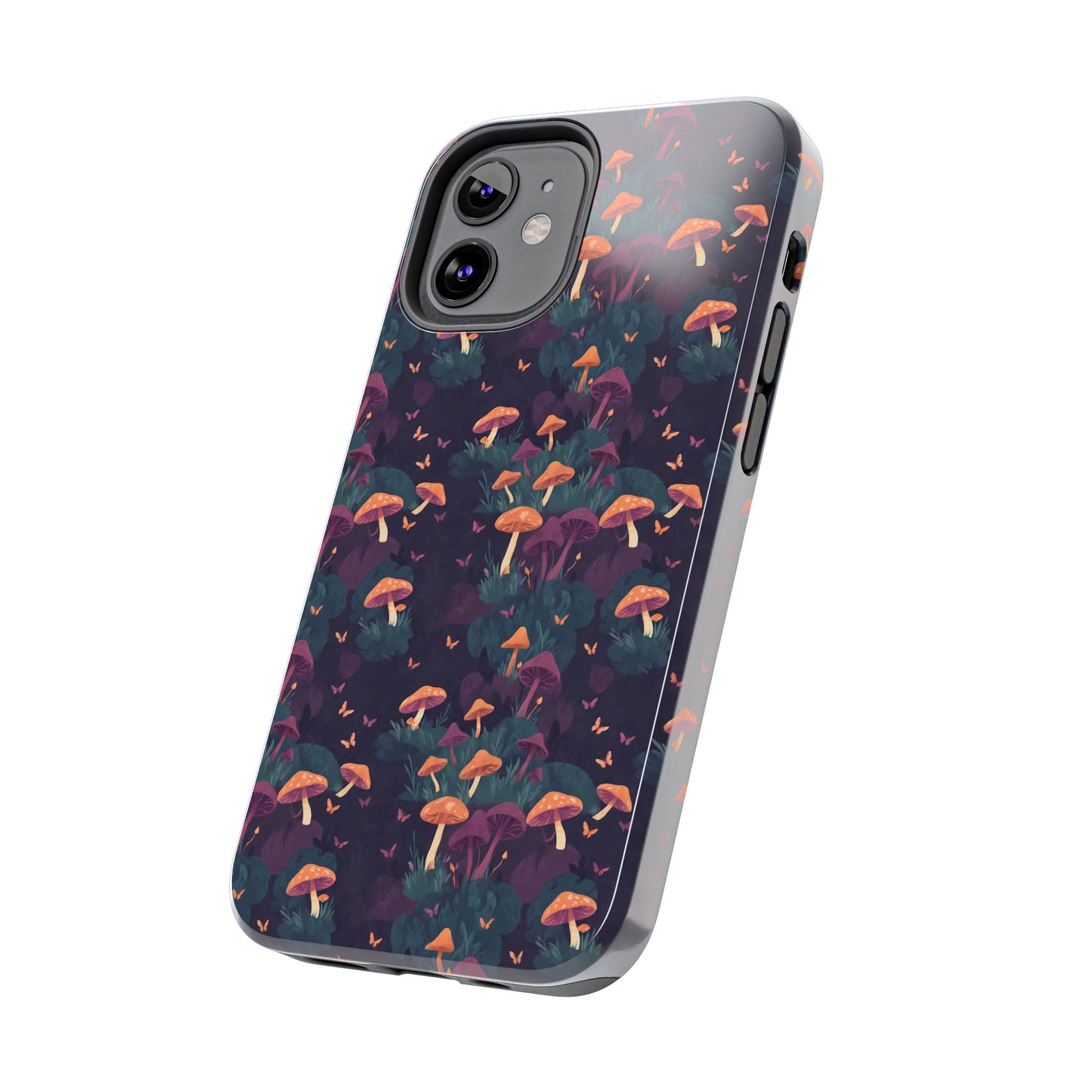 Witchy Mushroom And Moth IPhone Case | Witchy Phone Case | Mushroom Phone Case | Hippie Mushrooms | Night Moths